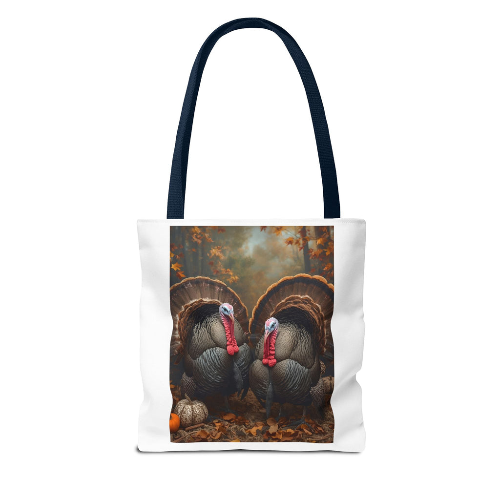 Thanksgiving Turkey Tote Bag, Autumn Shopping Bag, Fall Gift, Farmhouse Decor, Holiday Harvest Purse