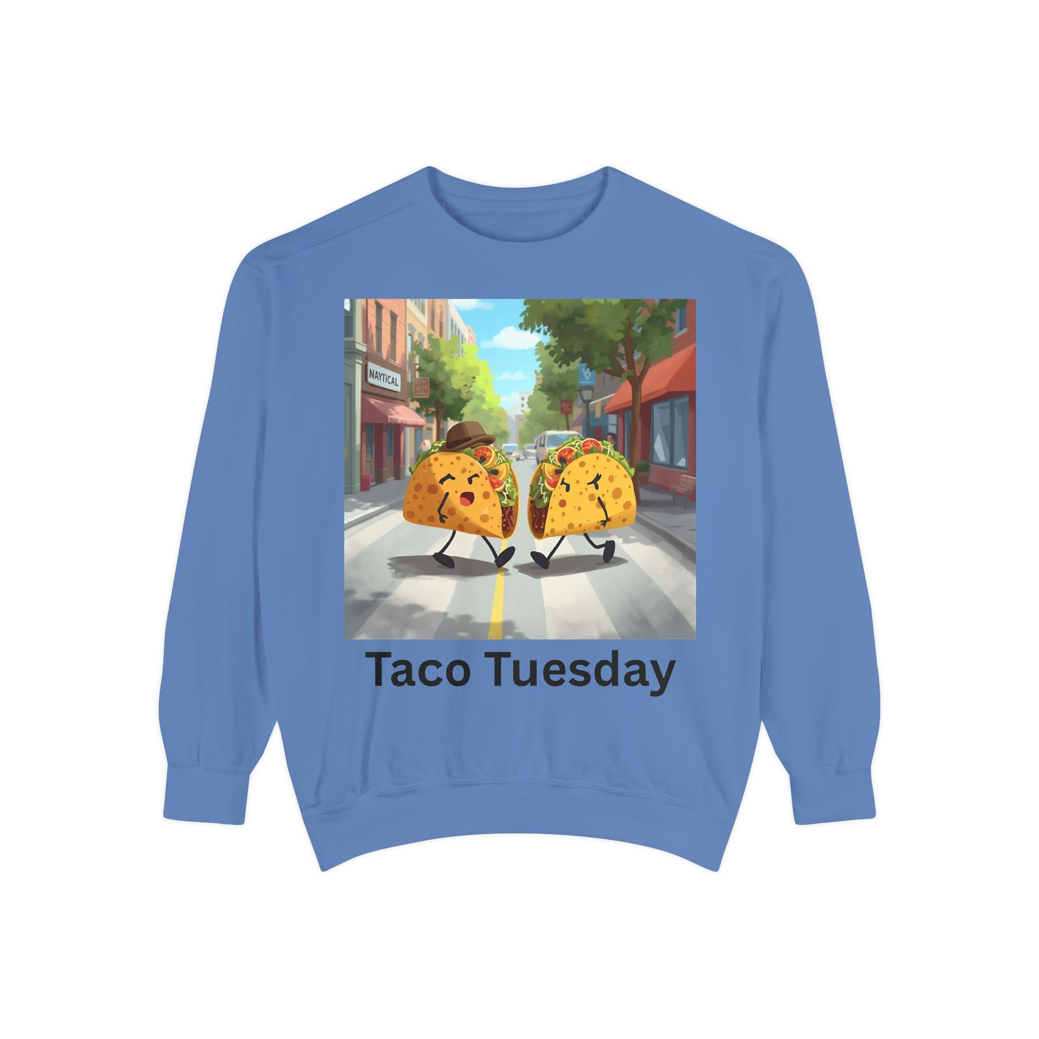 Taco Tuesday Unisex Garment-Dyed Sweatshirt