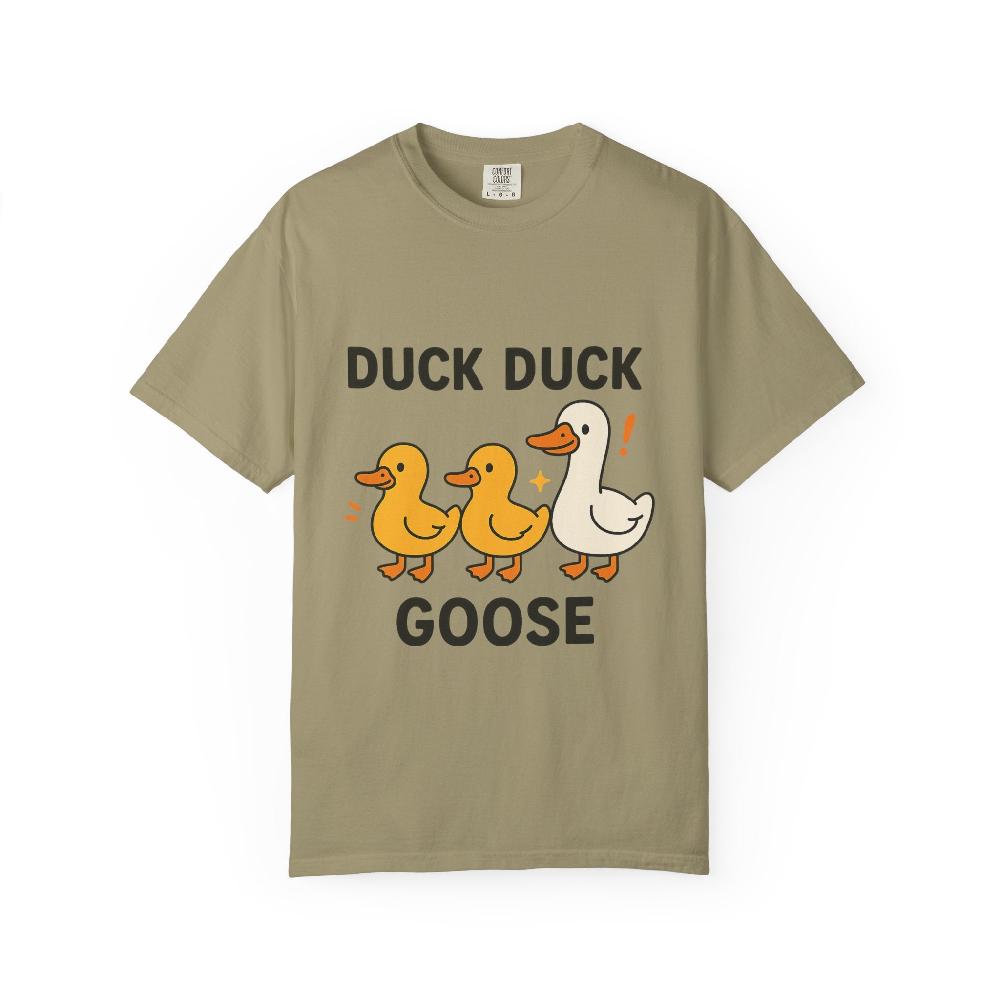 Duck Duck Goose Unisex T-Shirt, Funny Animal Shirt, Cute Gift for Kids, Family Game Night Tee, Everyday Casual Wear, Playful Graphic Top