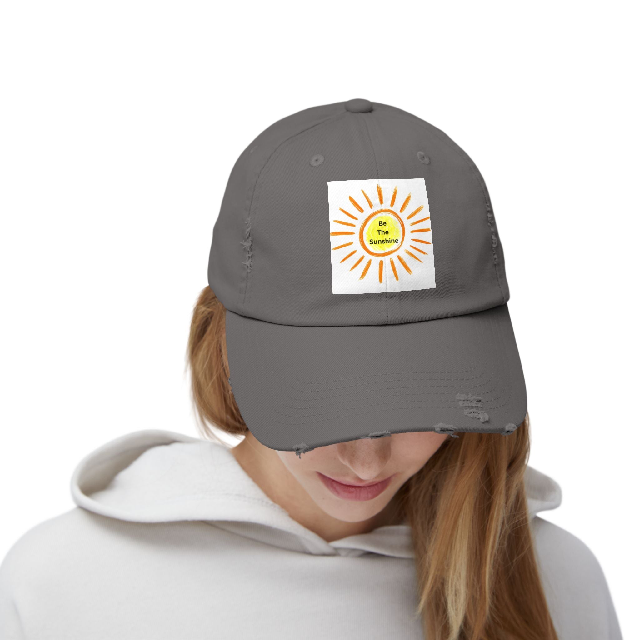 Be The Sunshine Unisex Distressed Cap