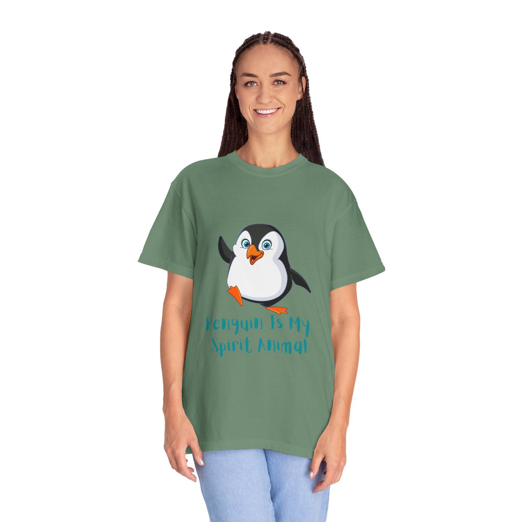 Penguin Spirit Animal T-Shirt - Fun Graphic Tee, Animal Lover Gift, Casual Wear, Unisex Fashion, Cute Birthday Top
