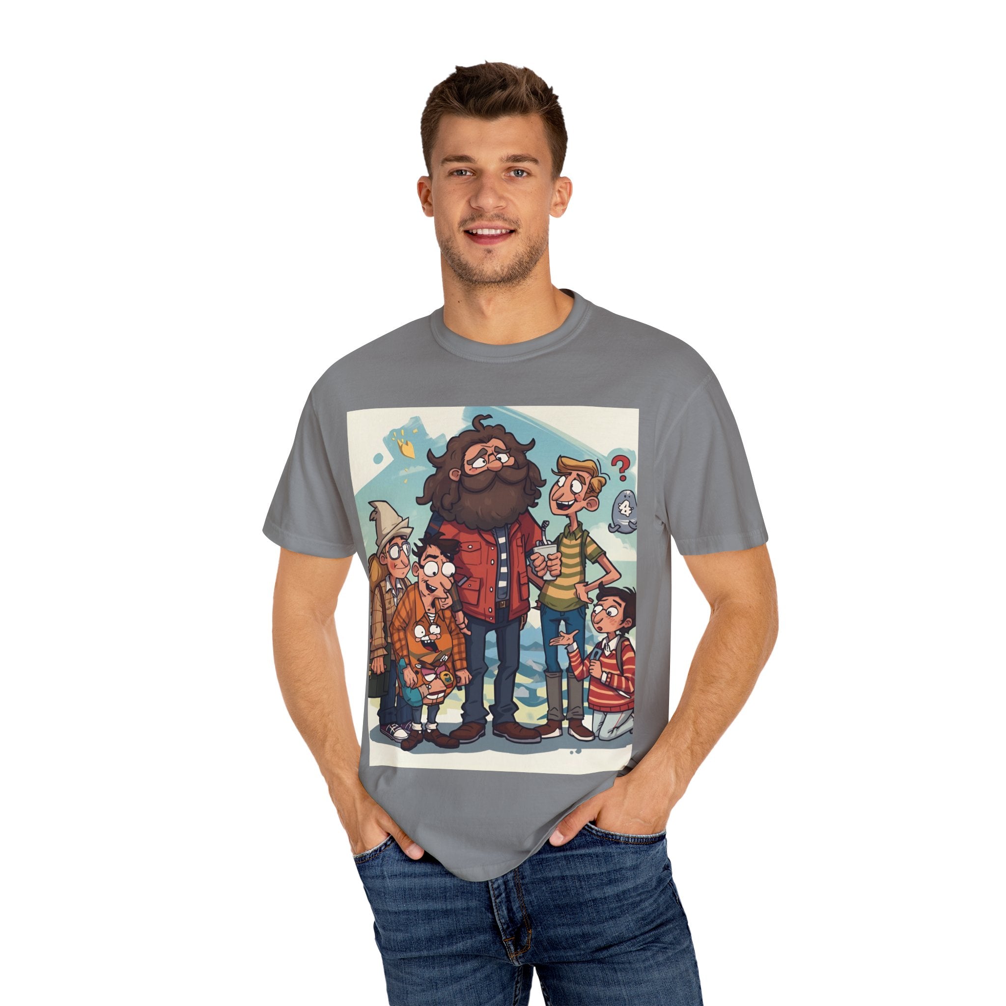 Cozy Family Fun Adventure Graphic Tee, Cool Casual T-shirt for Nature Lovers, Gift for Campers, Unisex Clothing for Fun Explorers