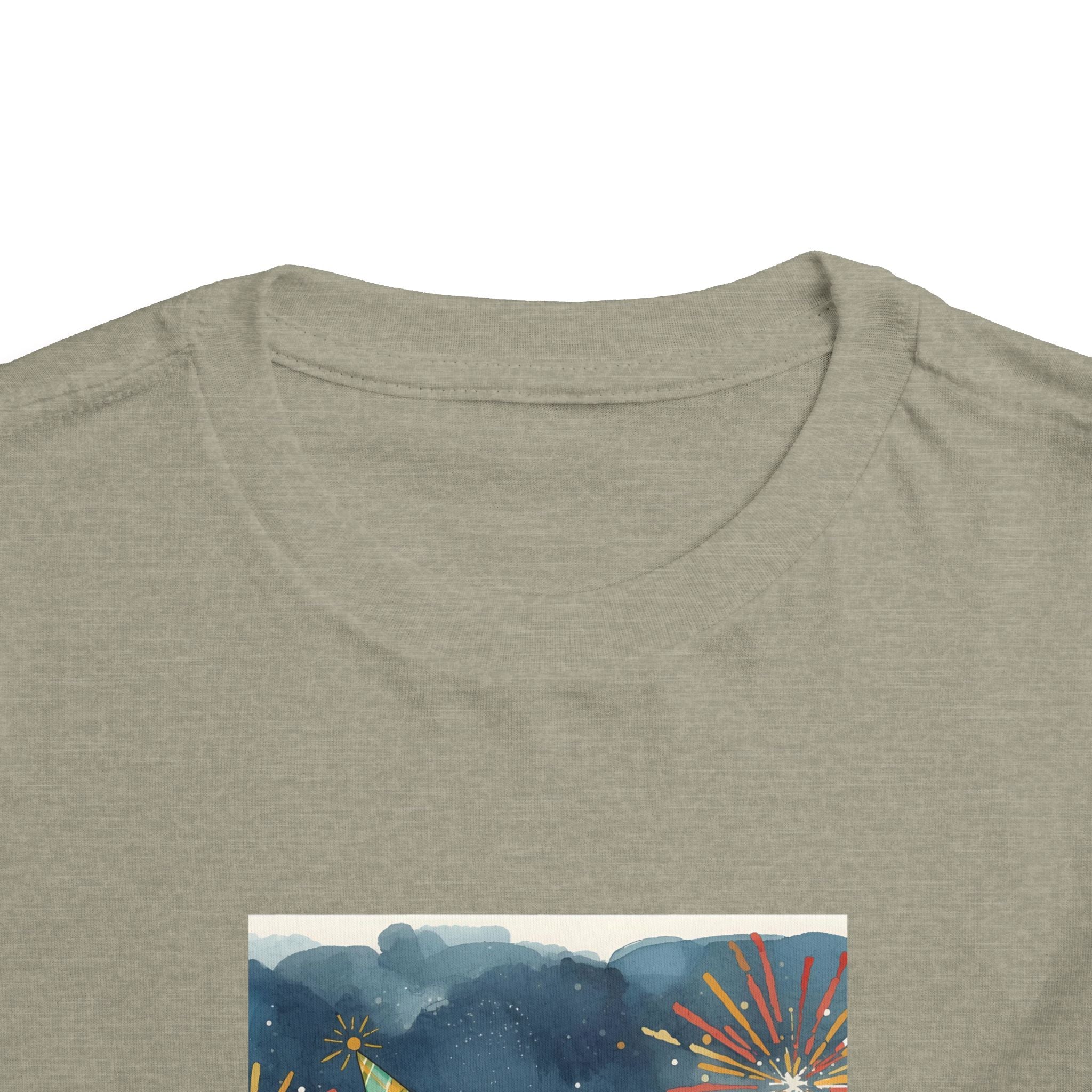 I Am A New Years Baby Toddler Short Sleeve Tee