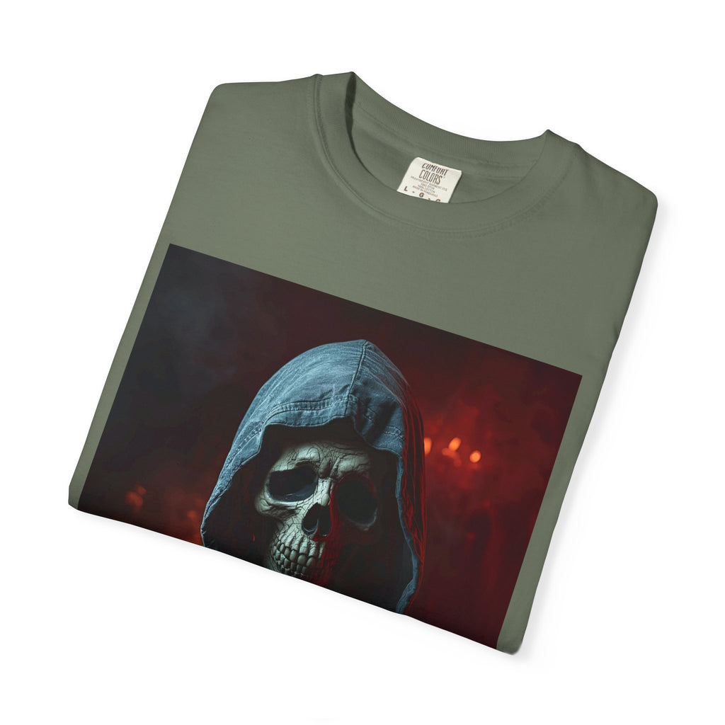 Gothic Skull T-Shirt | Unisex Vintage Tee, Halloween Shirt, Edgy Graphic Top, Unique Gift for Him/Her, Urban Style Wear