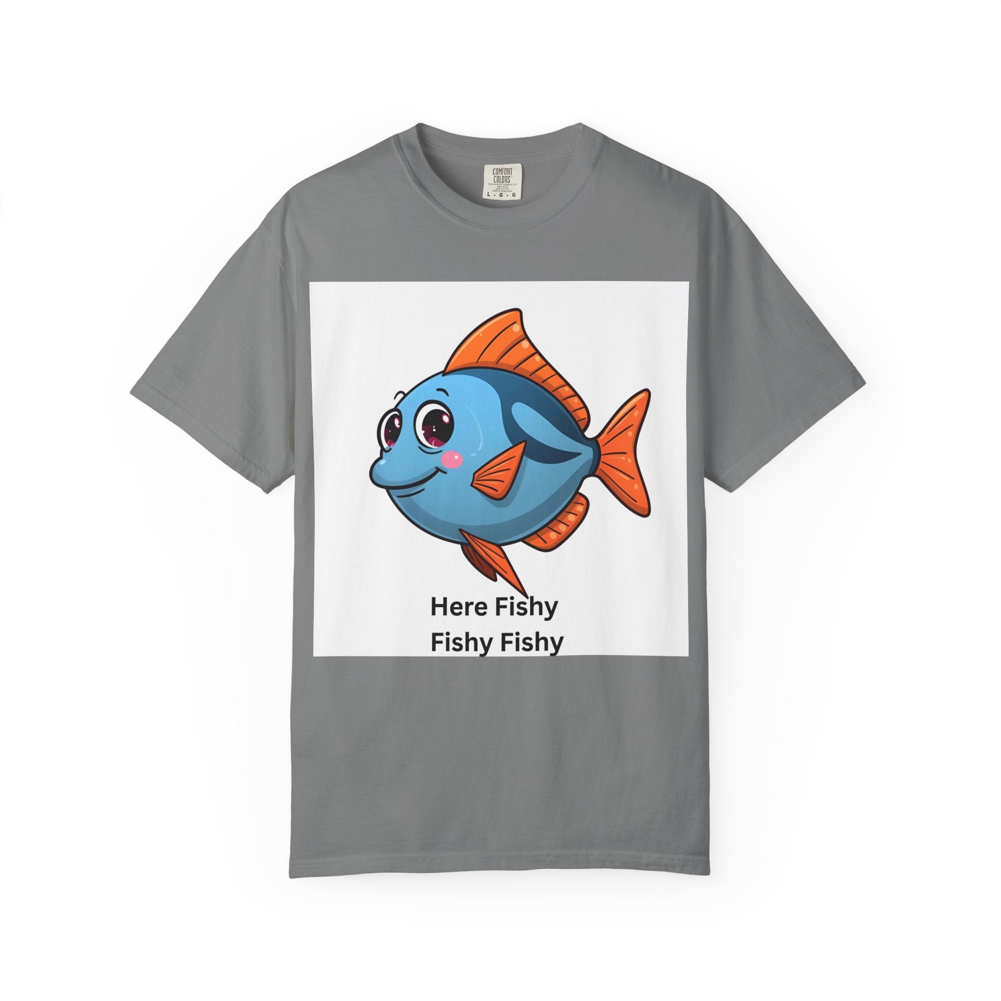 Fishy Fishy Fishy Unisex Garment-Dyed T-shirt
