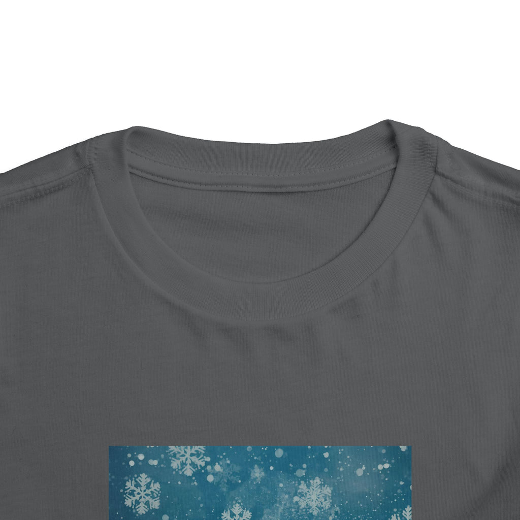 Cute Cat Festive Christmas Toddler Short Sleeve Tee