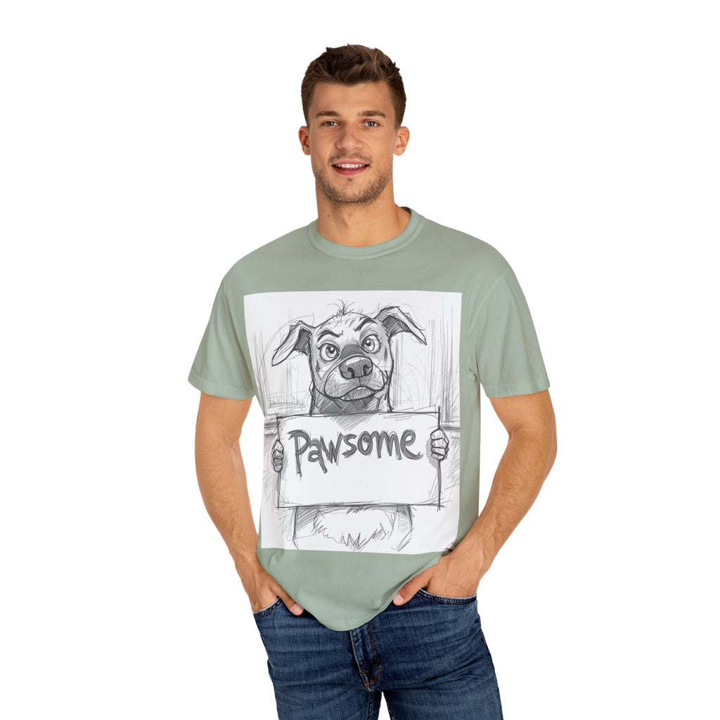 Pawsome Pet Lover T-Shirt, Dog Graphic Tee, Animal Lover Gift, Casual Wear, Unique Style, Pet Adoption Shirt