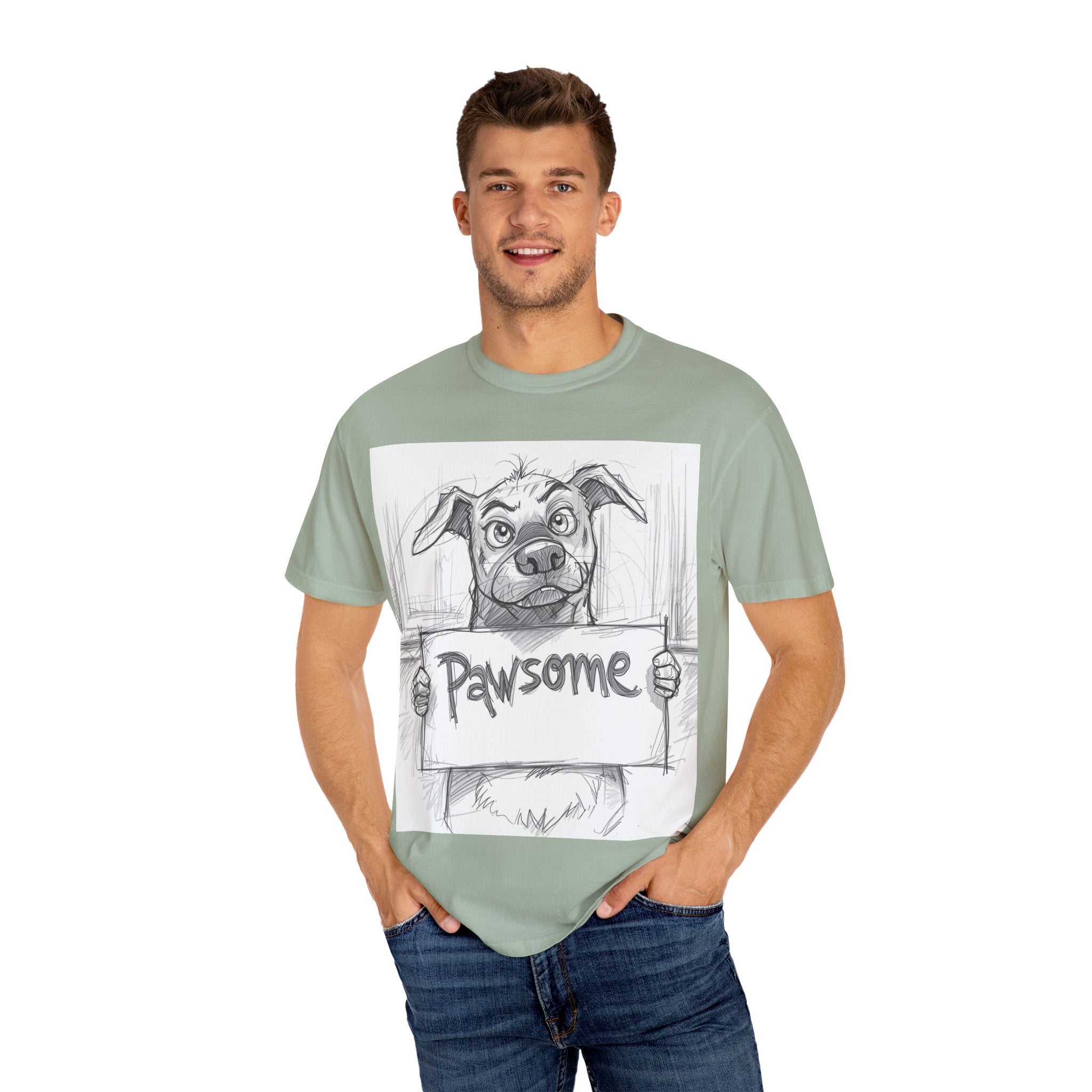 Pawsome Pet Lover T-Shirt, Dog Graphic Tee, Animal Lover Gift, Casual Wear, Unique Style, Pet Adoption Shirt