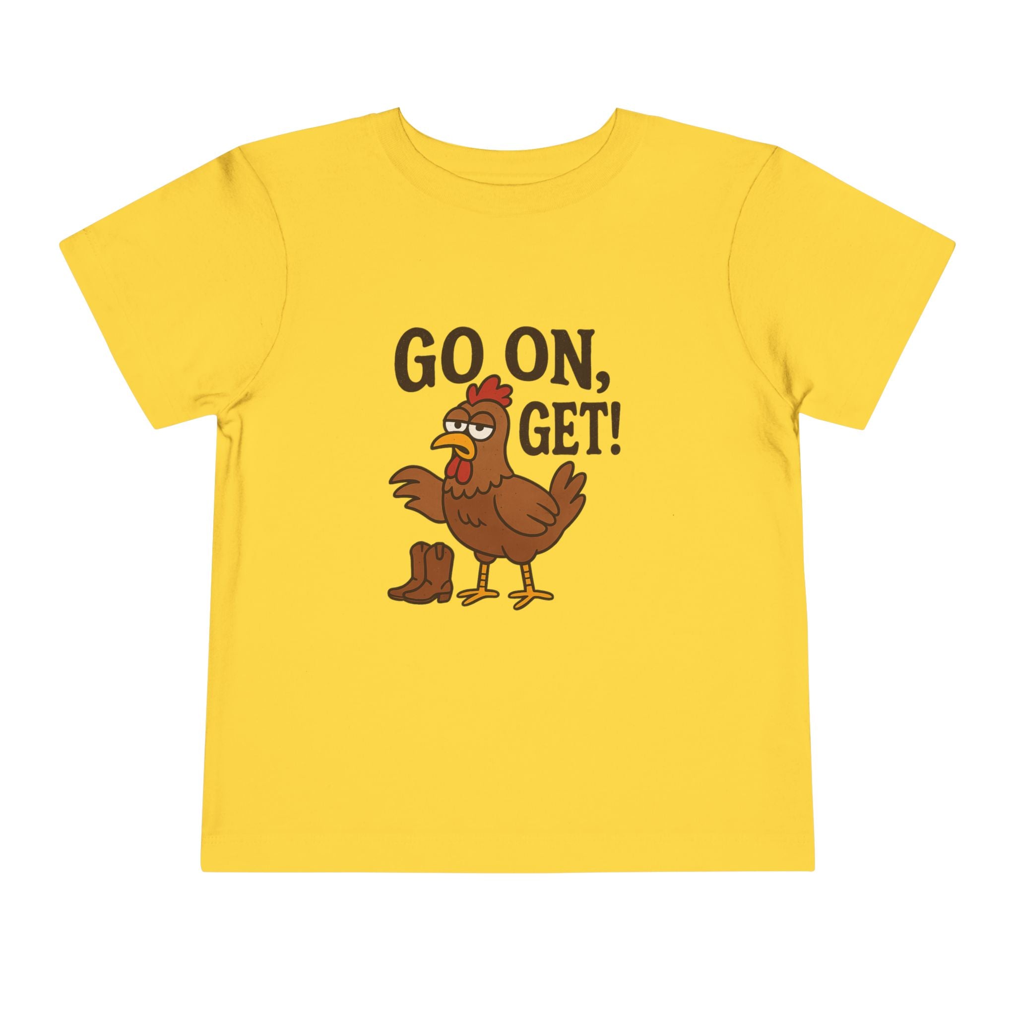 Go On Get Funny Toddler Short Sleeve Tee