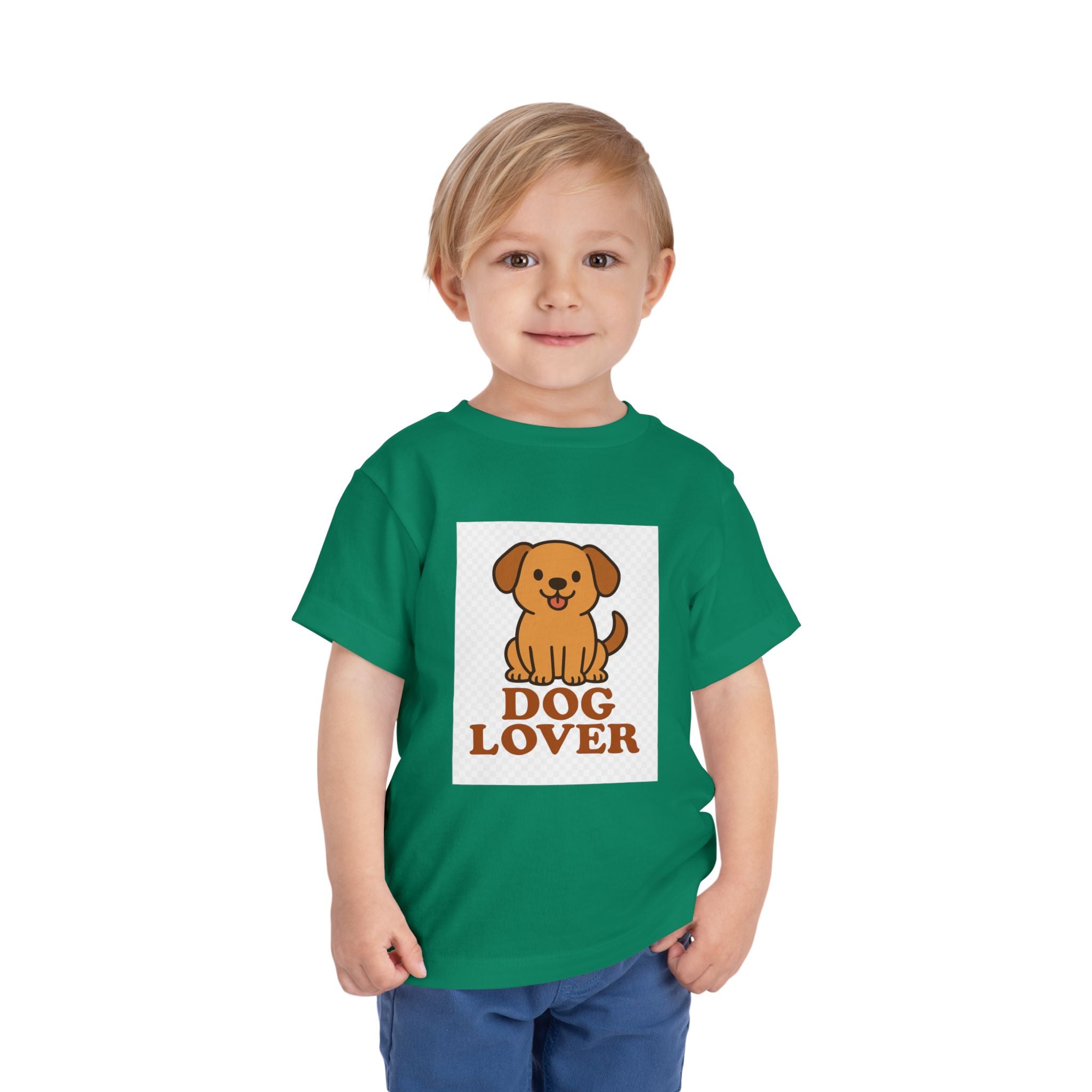 Dog Lover Toddler Tee - Cute Kids Shirt, Animal Lover Gift, Playtime Apparel, Birthday Outfit, Gift for Dog Owners