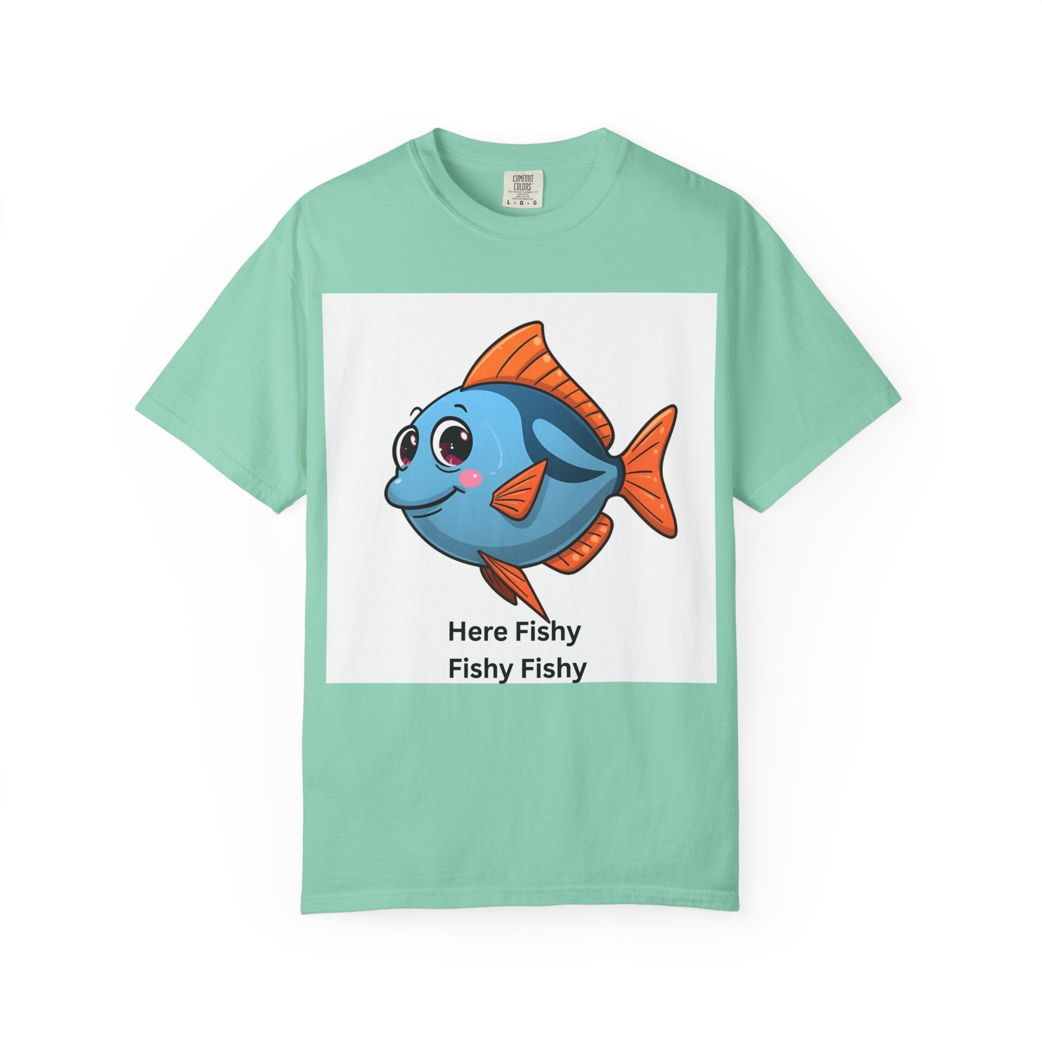 Fishy Fishy Fishy Unisex Garment-Dyed T-shirt