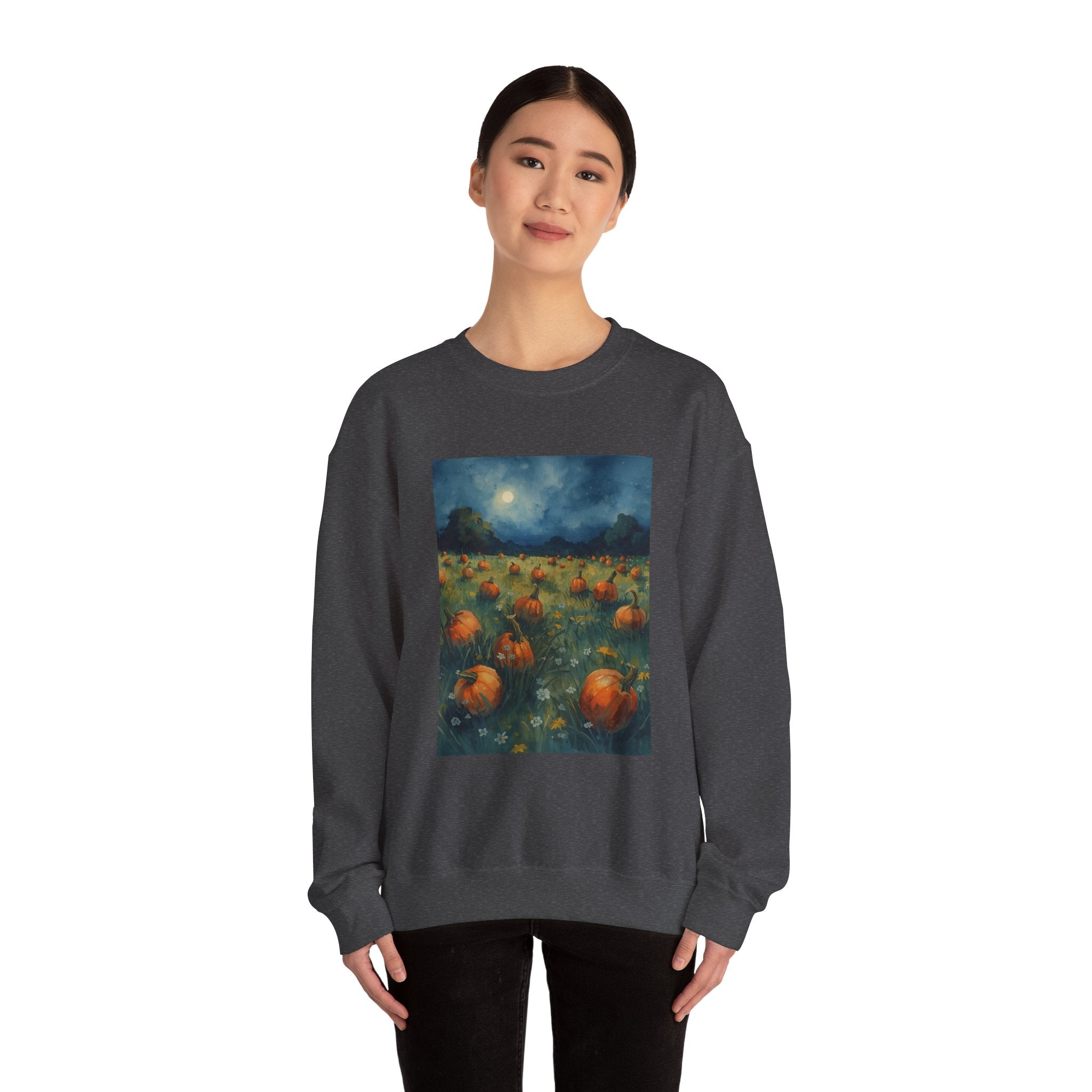Pumpkin Patch Crewneck Sweatshirt | Cozy Fall Apparel, Unisex Sweatshirt, Autumn Fashion, Halloween Gift, Seasonal Wear