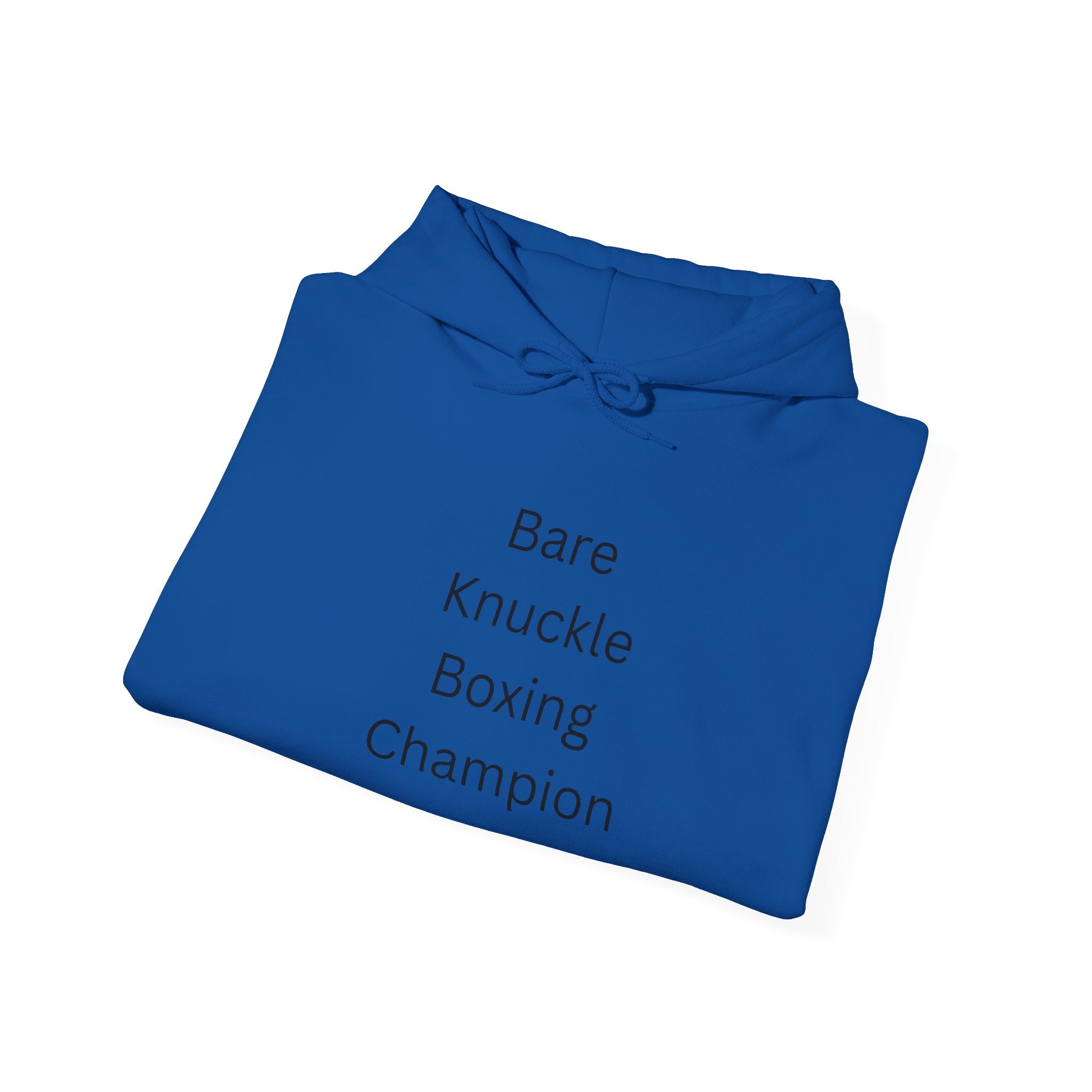 Bare Knuckle Boxing Champion Hoodie | Unisex Sweatshirt, Gift for Boxers, Fitness Apparel, Sportswear, Boxing Champion Merchandise