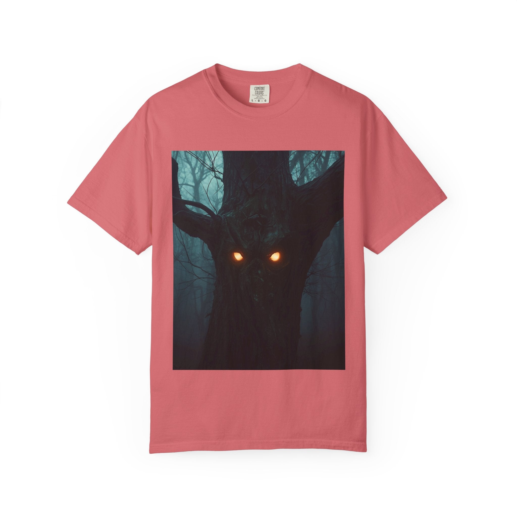 Spooky Mysterious Forest Creature T-Shirt, Unisex Shirt, Nature Lover Gift, Halloween Apparel, Unique Graphic Tee
