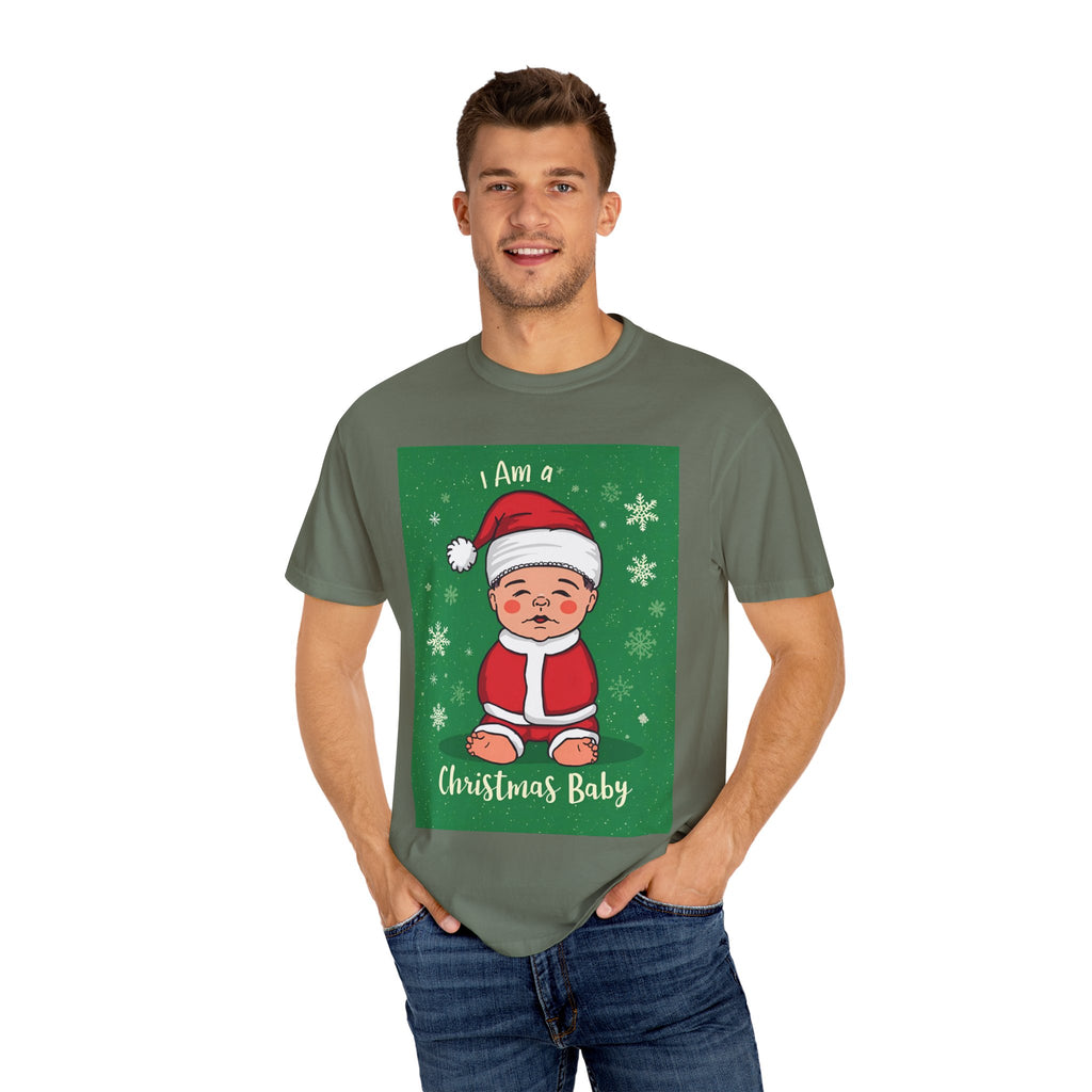 Christmas Baby T-Shirt, Cute Holiday Tee, Unisex Christmas Apparel, Baby's First Christmas, Family Matching Shirt