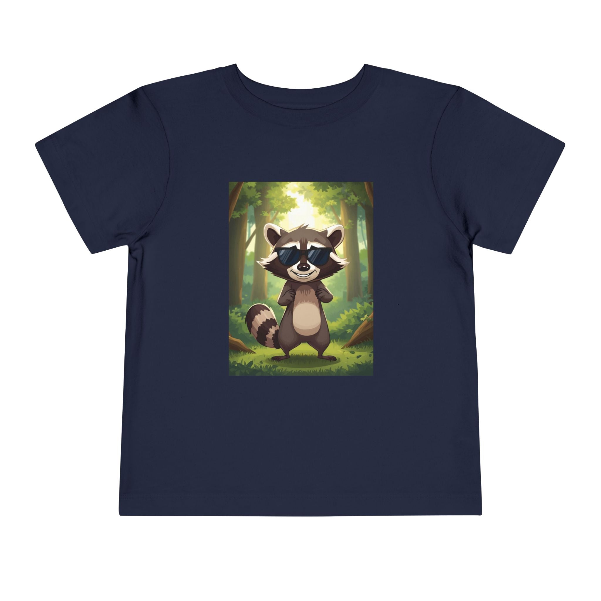 Raccoon Toddler Short Sleeve Tee