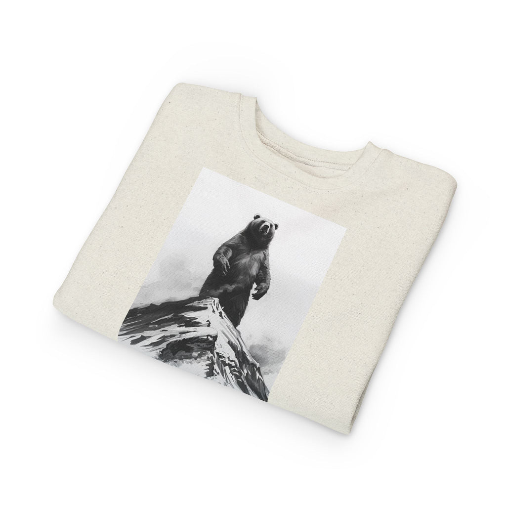 Bear Mountain Snow Toddler Sweatshirt