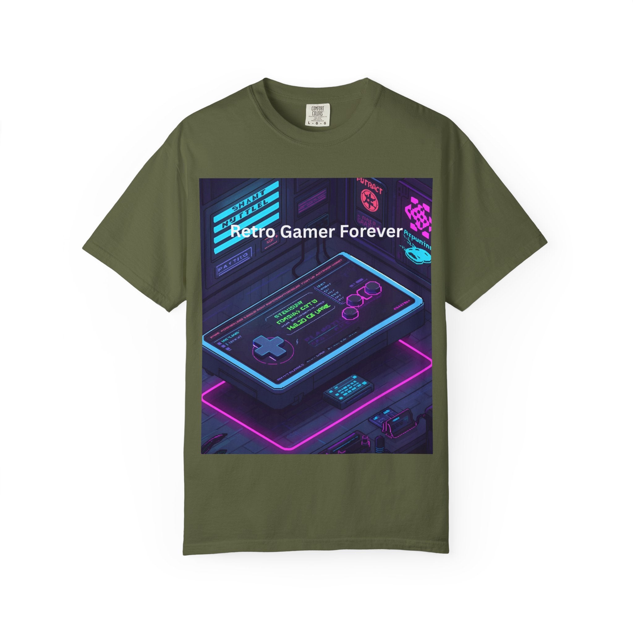 Retro Gamer T-Shirt, Unisex Gamer Graphic Tee, Vintage Game Night Shirt, Retro Gaming Apparel, Cool Gamer Gift