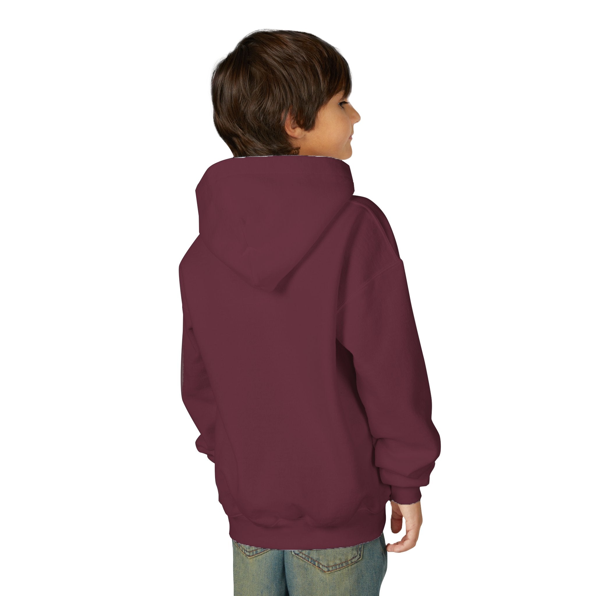 Cozy Polar Bear Christmas Hoodie, Holiday Sweatshirt for Kids, Winter Wear, Gift Idea, Cute Kids Hooded Sweatshirt