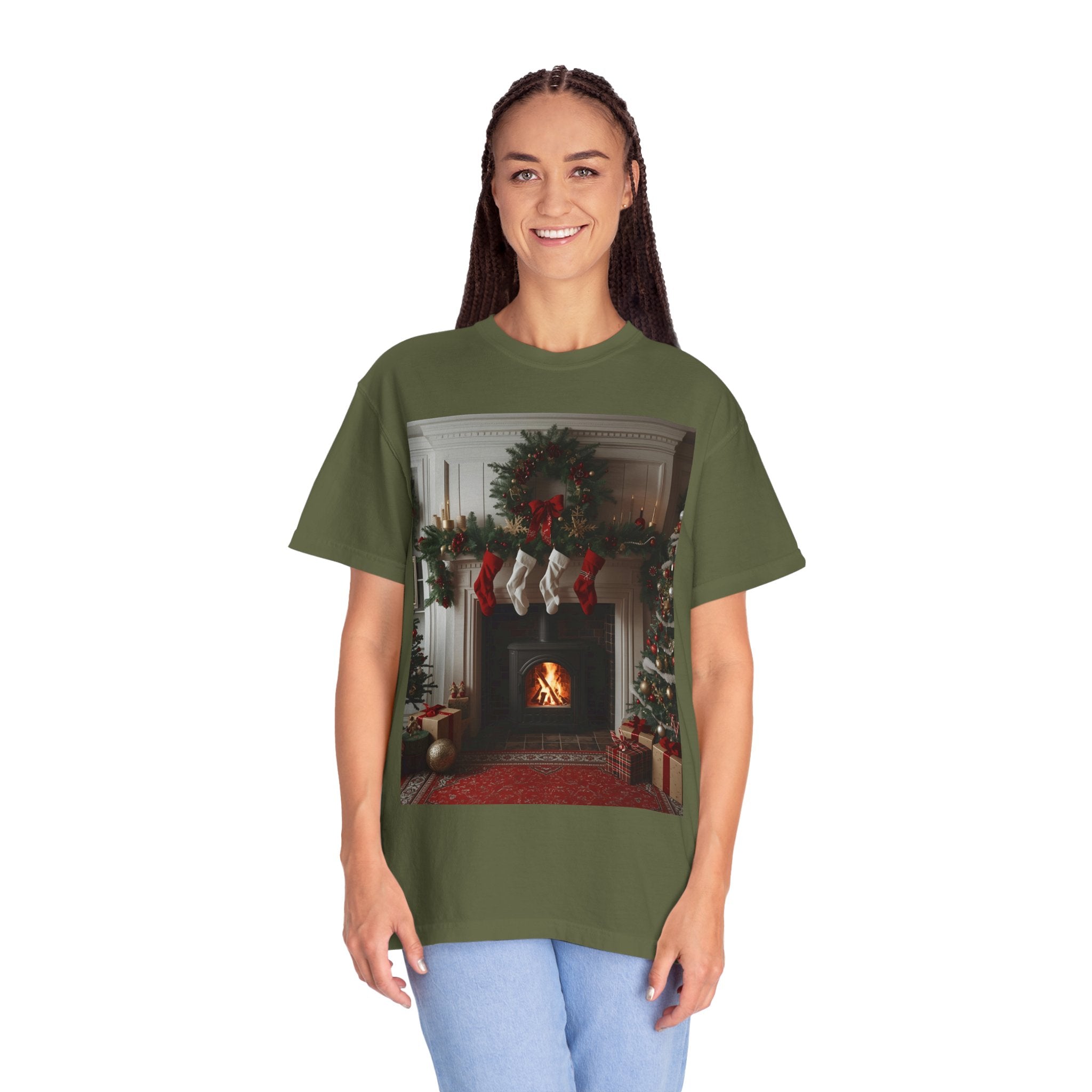 Cozy Holiday T-Shirt, Christmas Tee, Casual Winter Shirt, Family Gathering Outfit, Unisex Festive Apparel