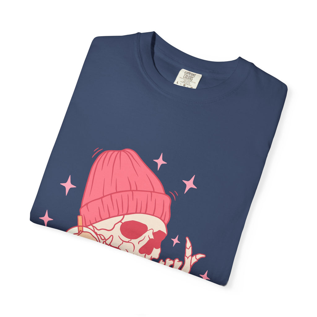 Spook & Chill T-Shirt, Fun Graphic Tee for Halloween, Unisex Casual Wear, Gifts for Ghost Lovers, Trendy Fall Apparel