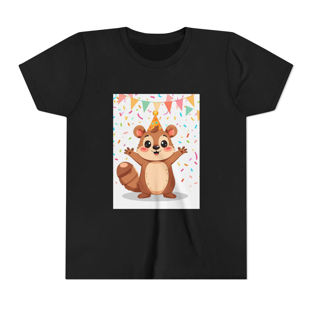 Squirl Birthday Youth Short Sleeve Tee