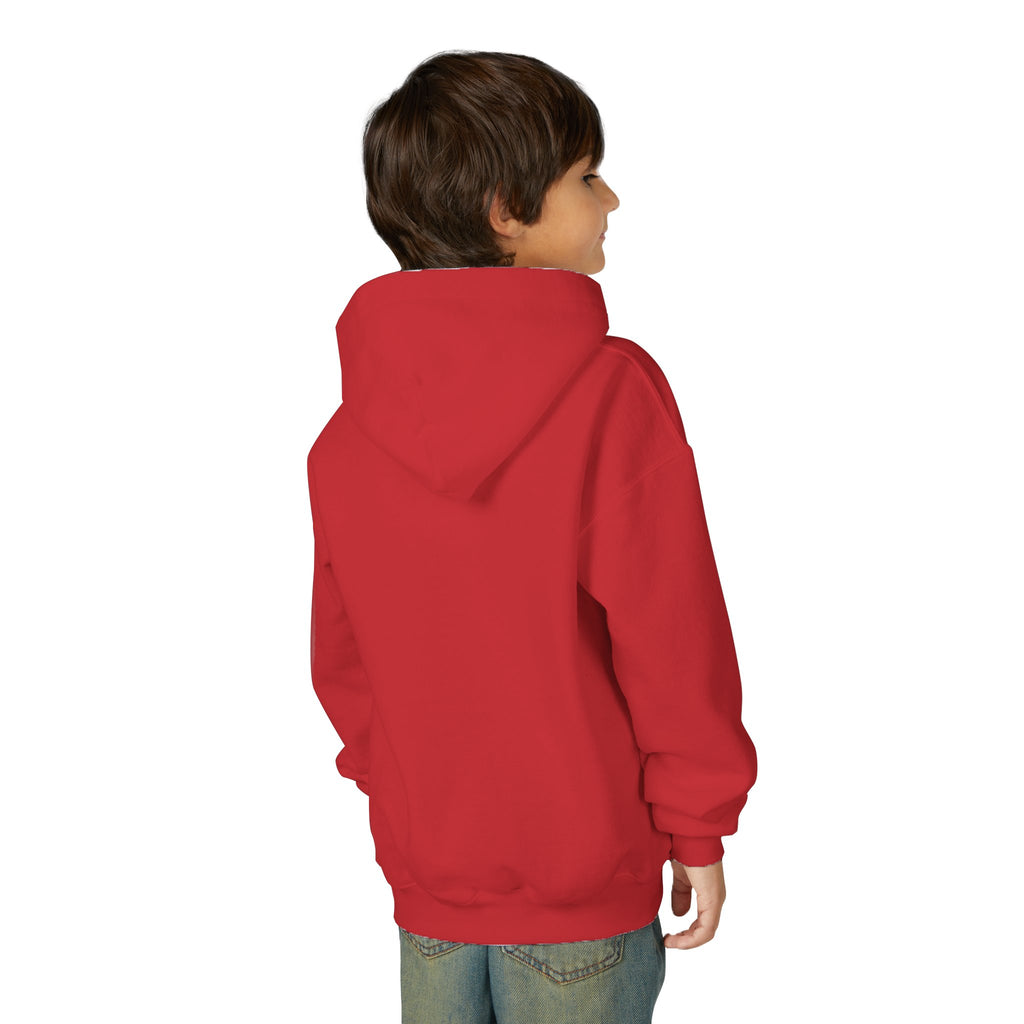 Cozy Polar Bear Christmas Hoodie, Holiday Sweatshirt for Kids, Winter Wear, Gift Idea, Cute Kids Hooded Sweatshirt