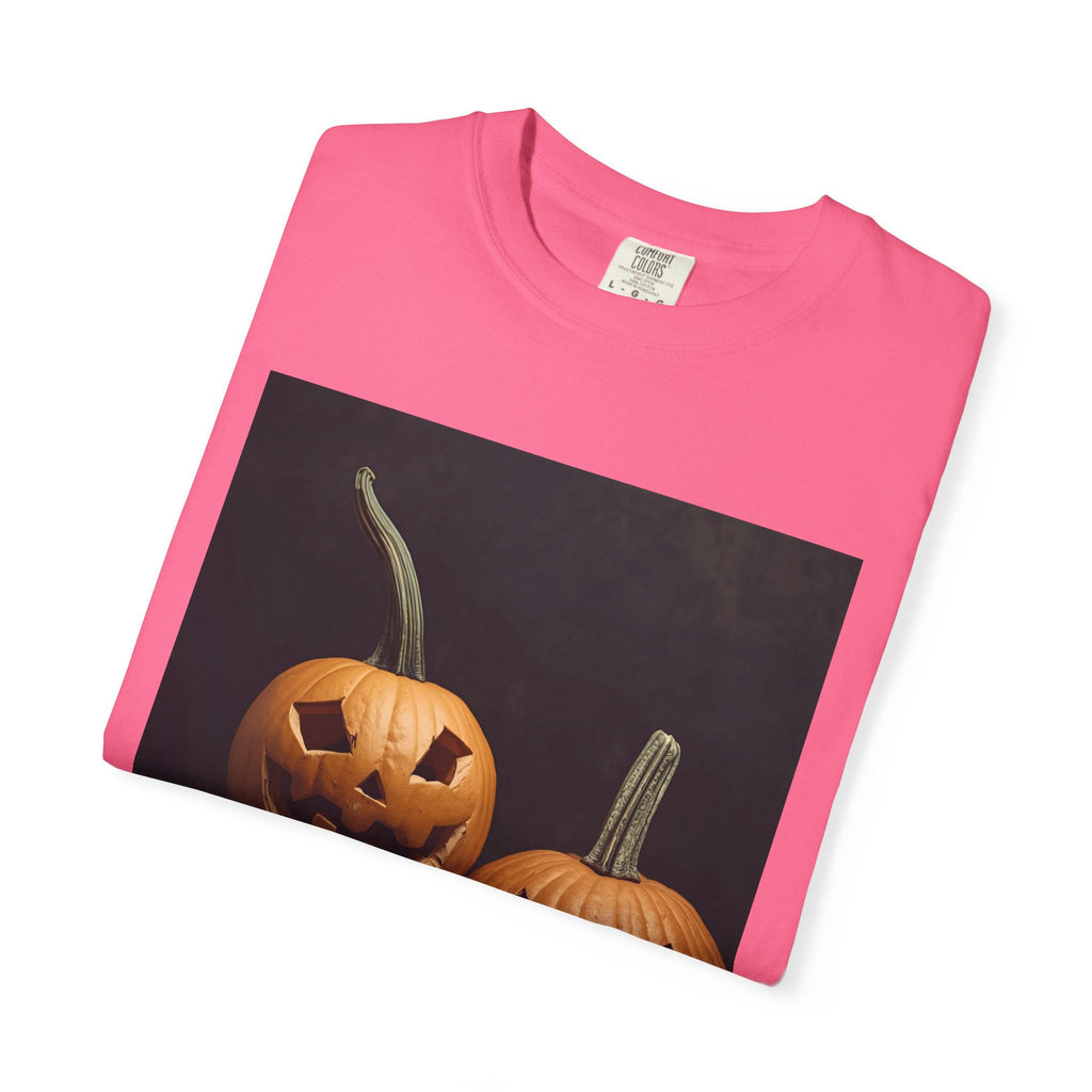 Halloween Pumpkin Graphic Tee, Unisex T-Shirt, Fall Fashion, Cozy Casual Wear, Spooky Season Apparel, Autumn Vibes