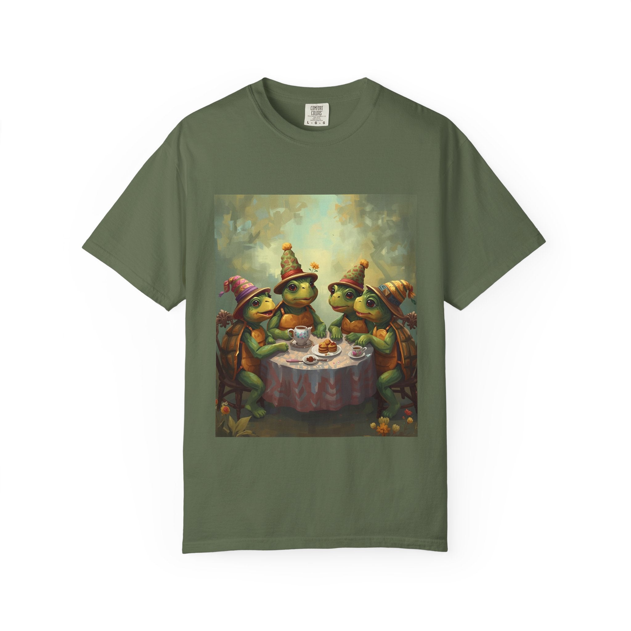 Whimsical Turtle Tea Party Unisex T-shirt | Fun Graphic Tee for Nature Lovers | Great Gift for Birthdays, Anniversaries, Holidays, [...]