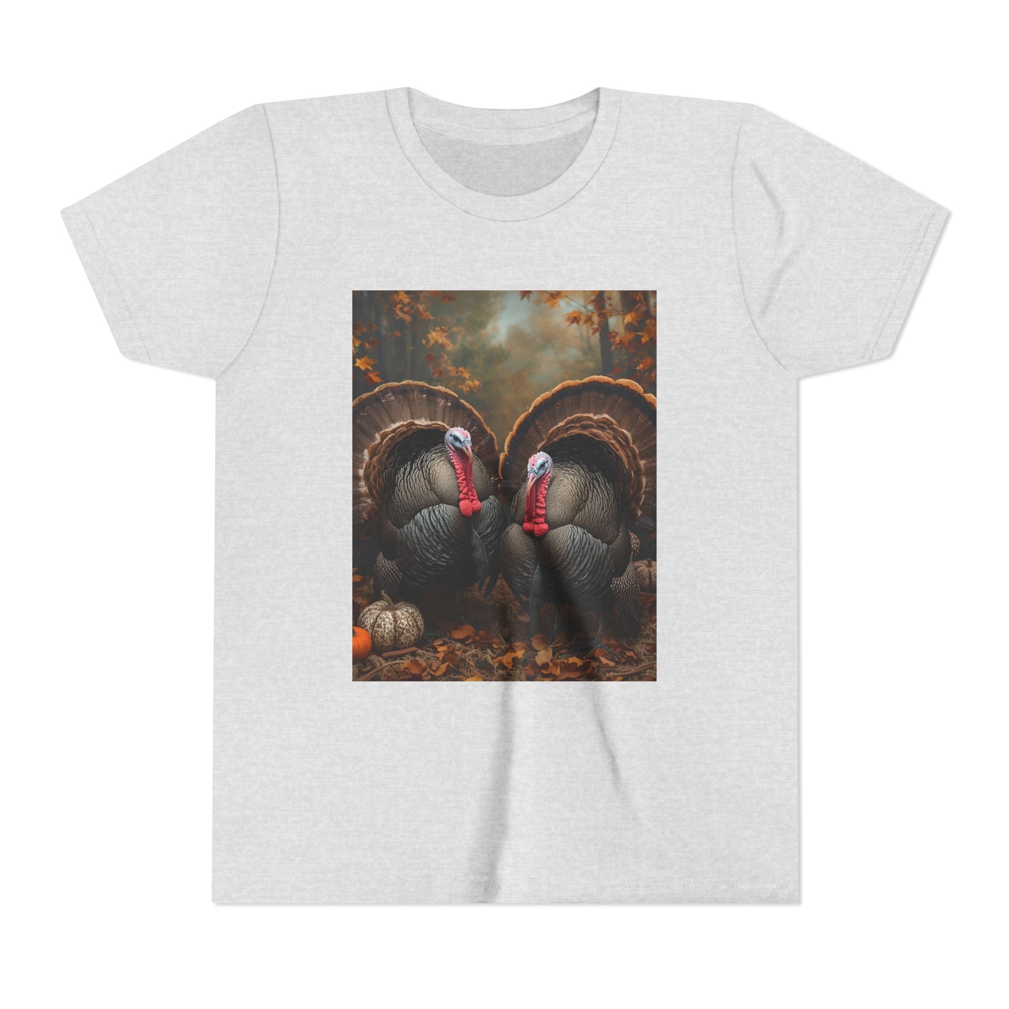 Thanksgiving Turkey Youth Short Sleeve Tee