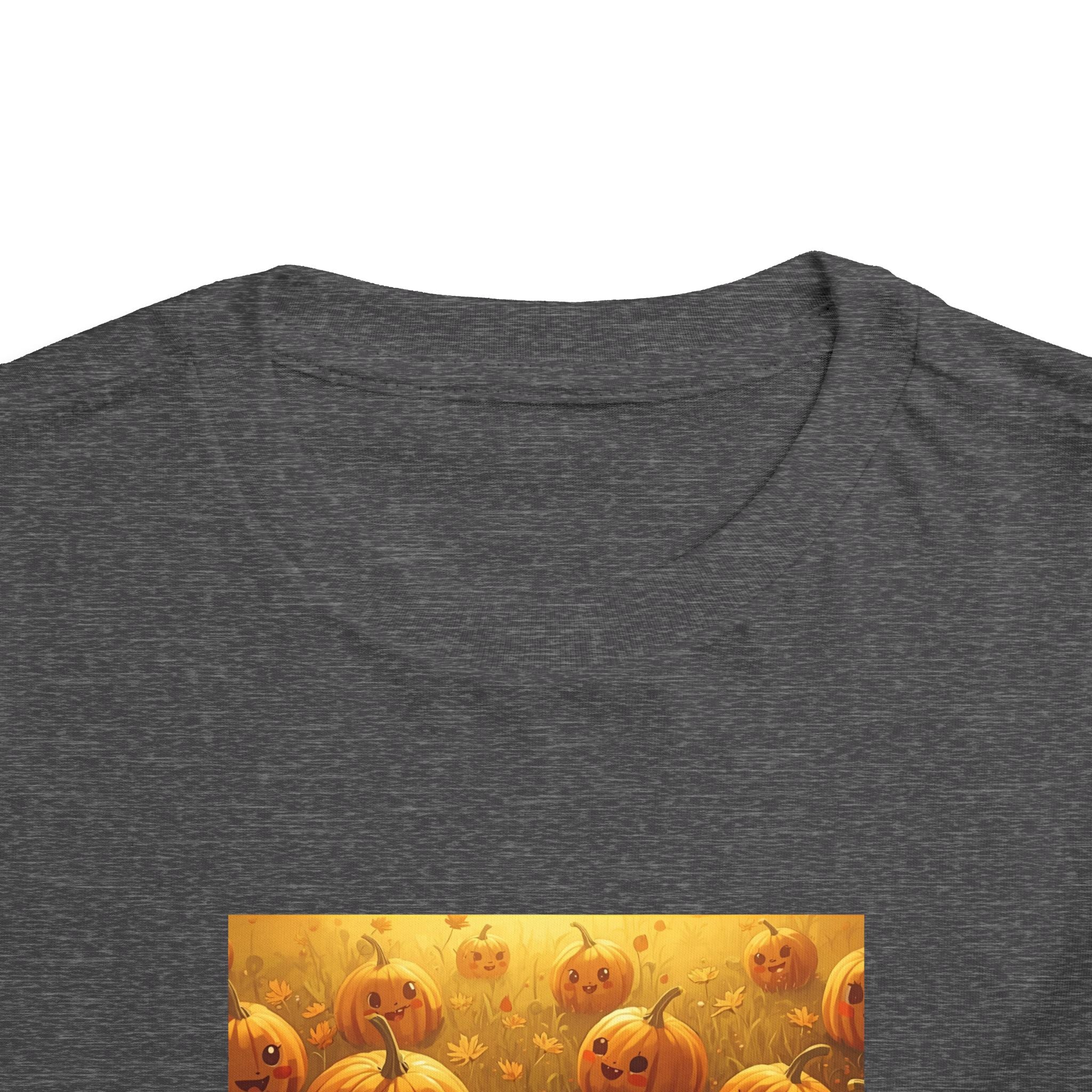 Pumpkin Halloween Toddler Tee - Cute Halloween Shirt, Fall Outfit, Pumpkin Lovers Gift, Kids Halloween Apparel, Toddler Party Tee