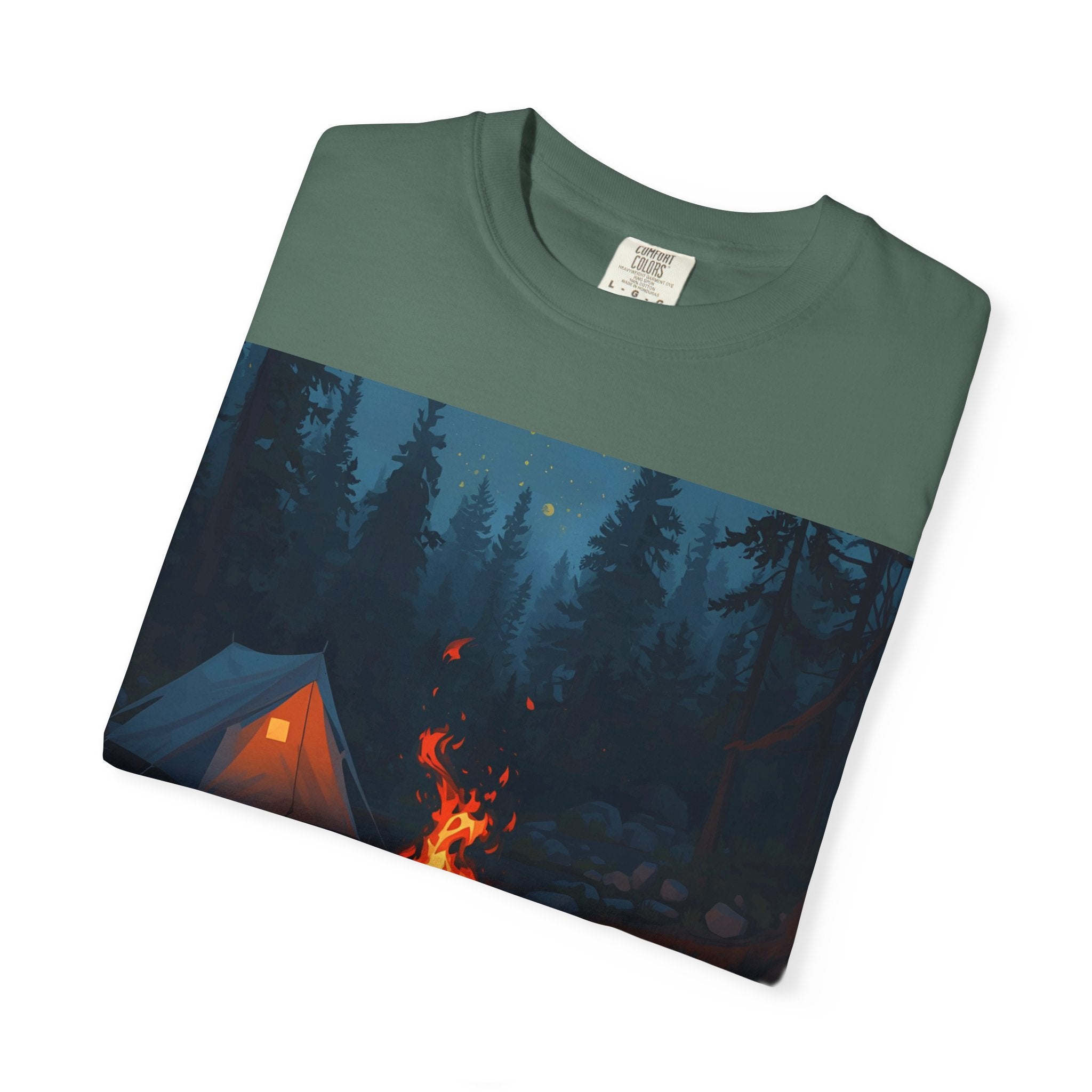 Cozy Campfire Unisex Garment-Dyed T-shirt