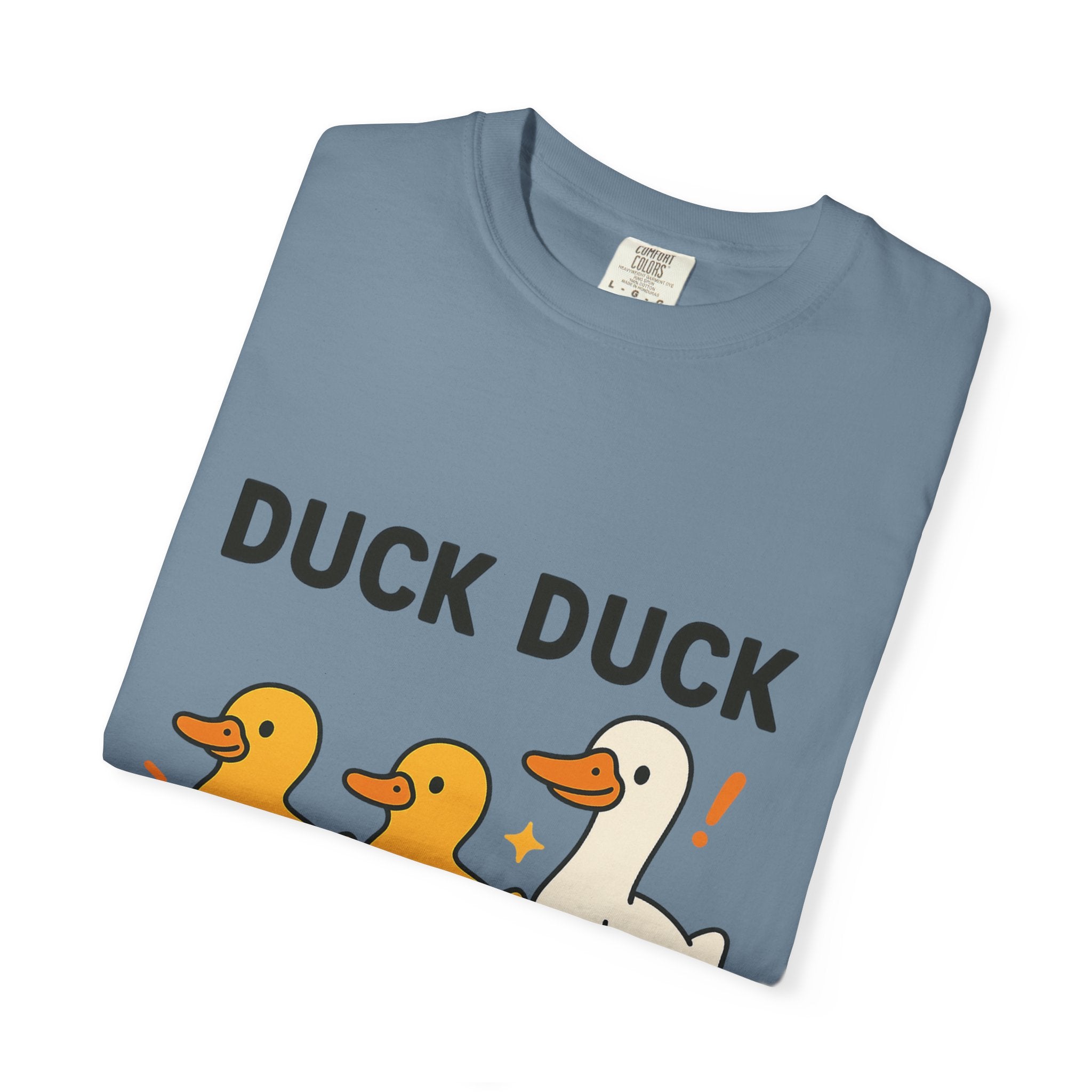 Duck Duck Goose Unisex T-Shirt, Funny Animal Shirt, Cute Gift for Kids, Family Game Night Tee, Everyday Casual Wear, Playful Graphic Top