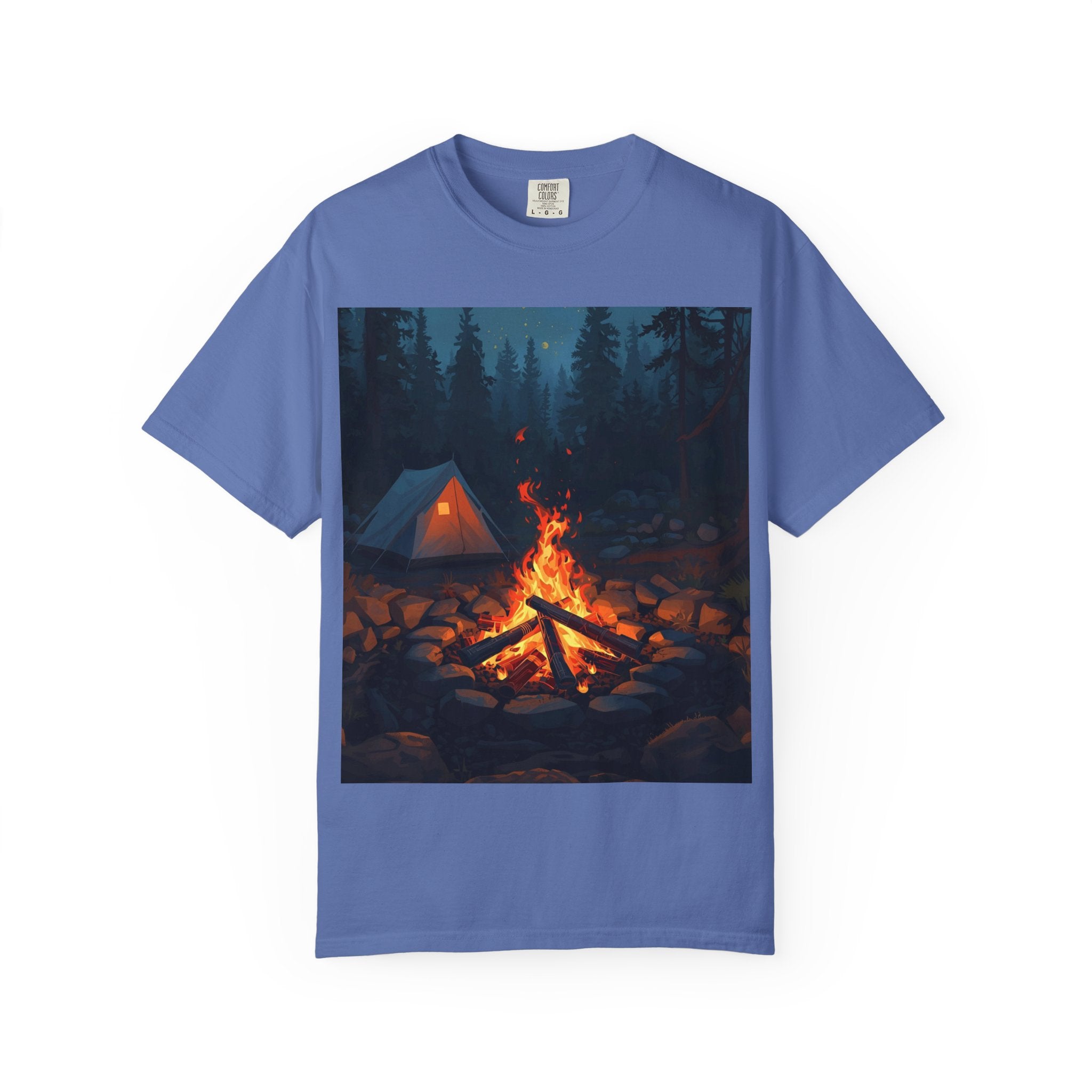 Cozy Campfire Unisex Garment-Dyed T-shirt