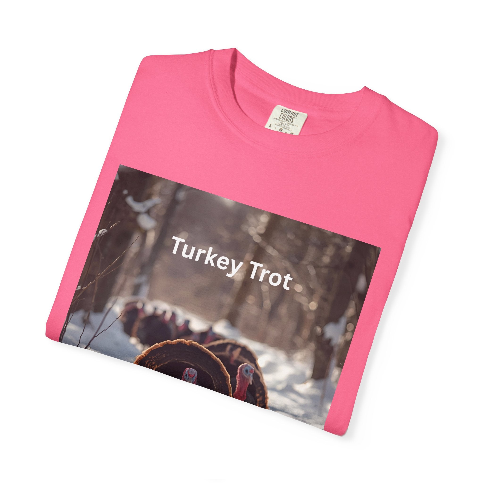 Turkey Trot Unisex T-Shirt, Casual Tee, Thanksgiving Apparel, Outdoor Fun Shirt, Festival Wear, Holiday Gift Idea