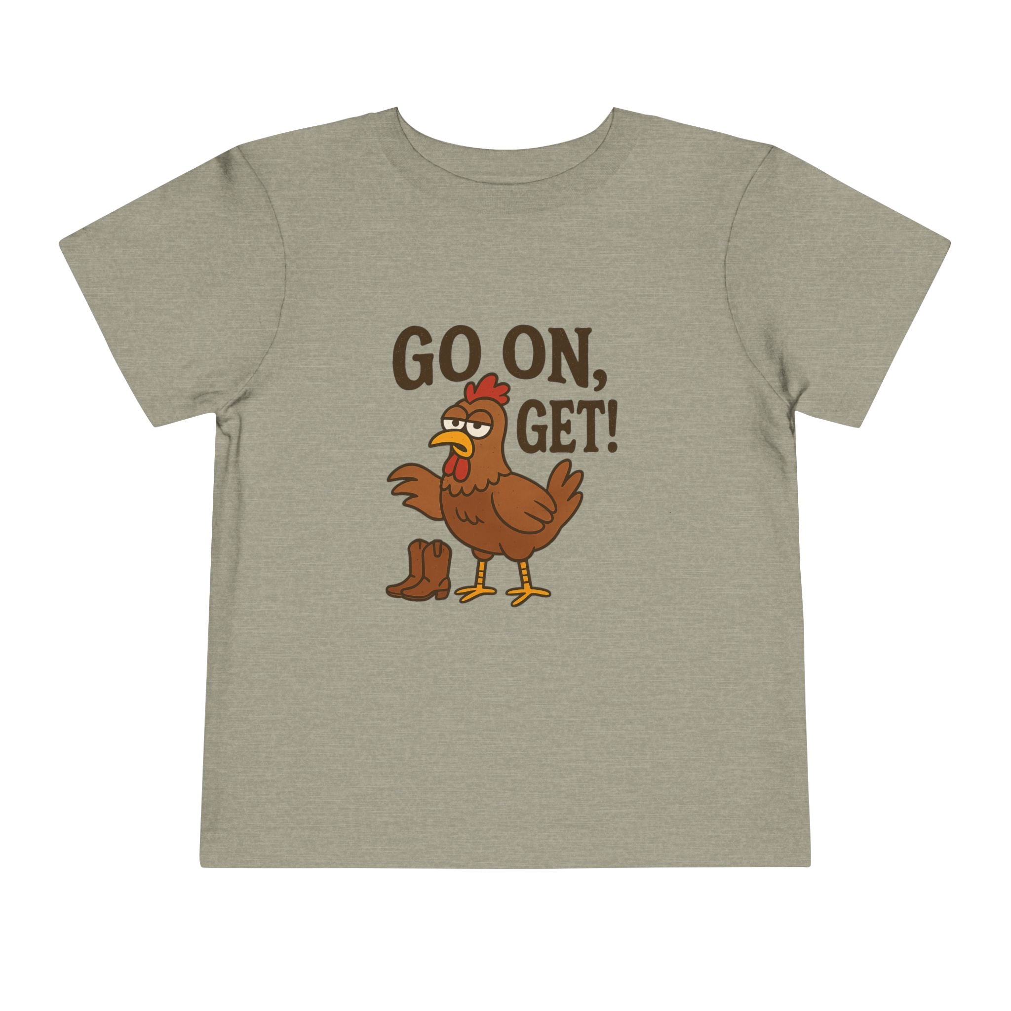 Go On Get Funny Toddler Short Sleeve Tee
