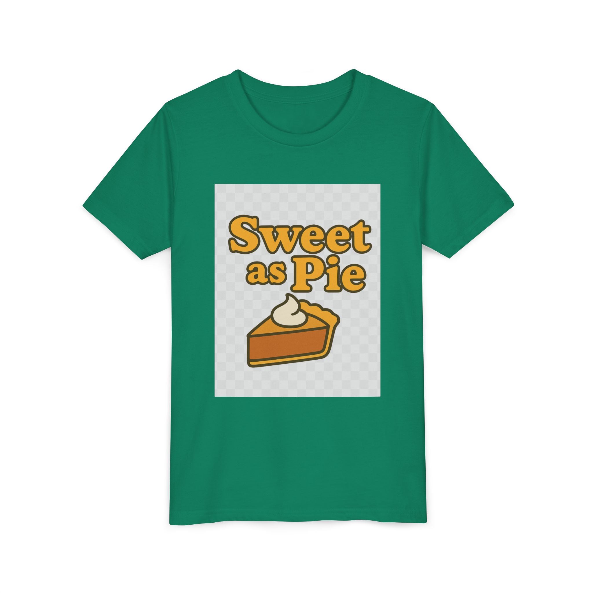 Sweet as Pie Youth Tee - Cute Dessert Graphic T-Shirt for Kids
