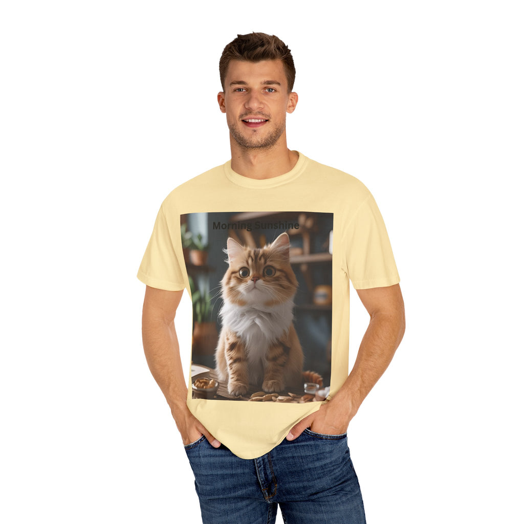 Cute Cat Lover T-Shirt, Unisex Tee, Animal Tee, Gift for Cat Owners, Cute Cat Shirt, Casual Wear, Pet Lover Gift