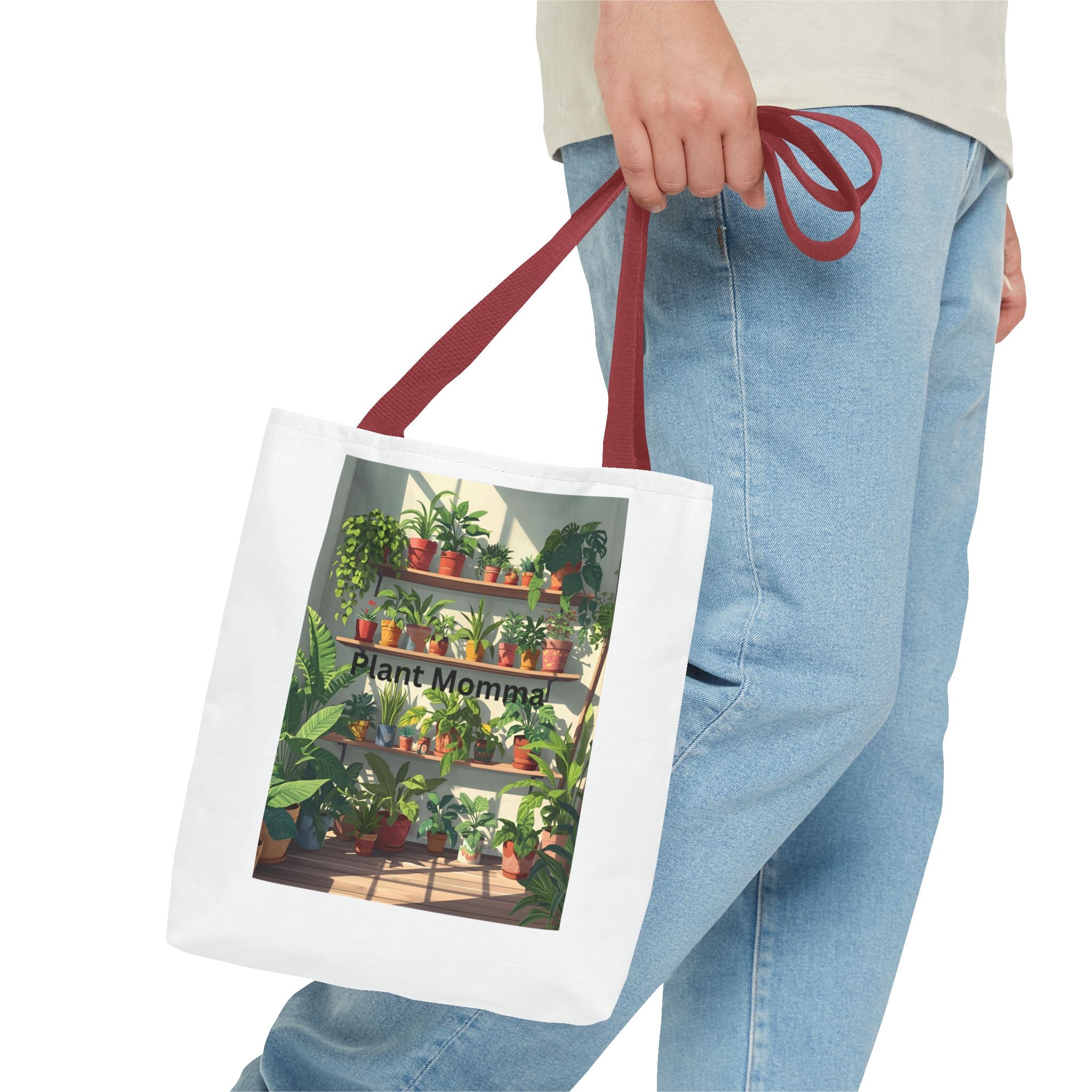 Plant Momma Tote Bag - Perfect for Plant Lovers, Gardening, Shopping, Earth Day, Mother’s Day, Eco-Friendly Gift