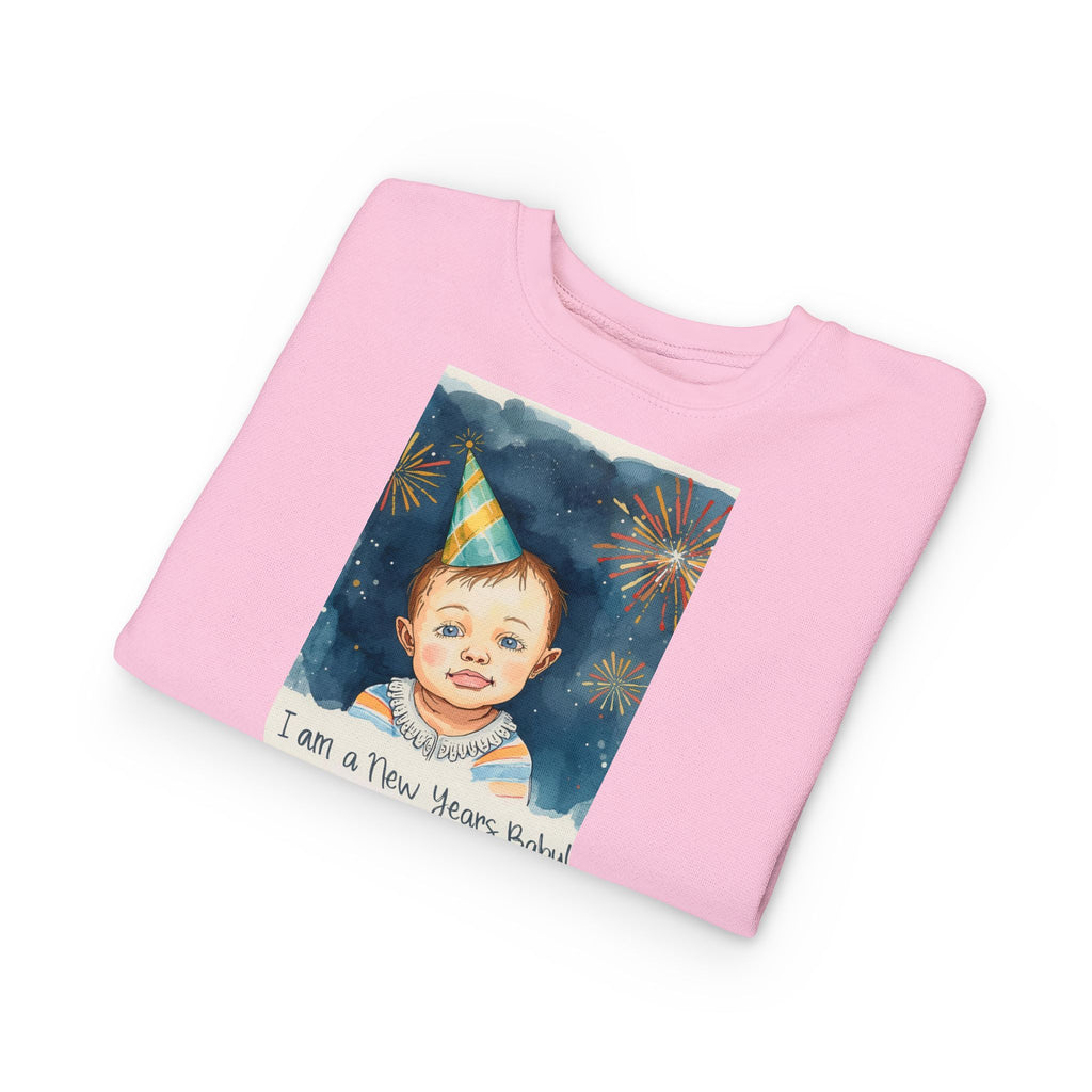 I Am A New Years Baby Toddler Sweatshirt
