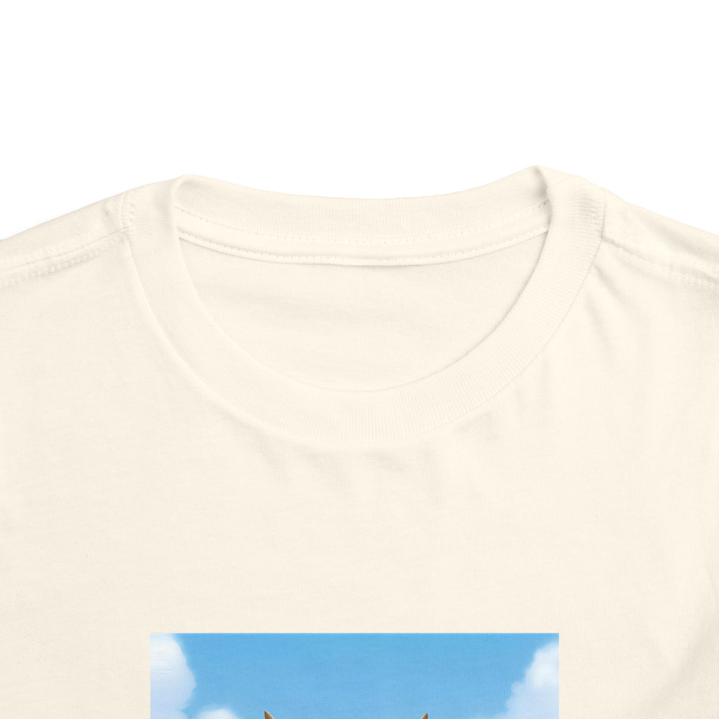 Beachy Cow Toddler Short Sleeve Tee