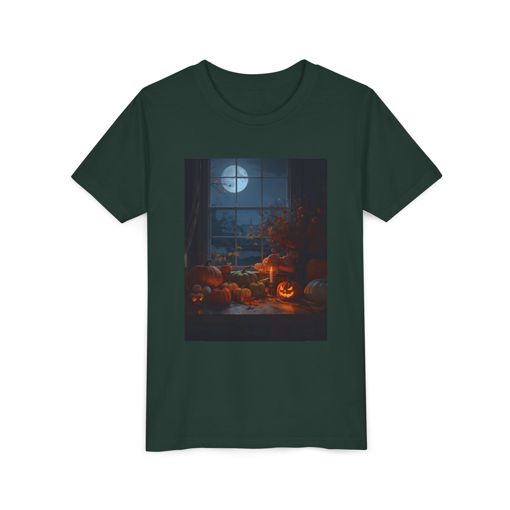 Halloween Pumpkin Youth Short Sleeve Tee