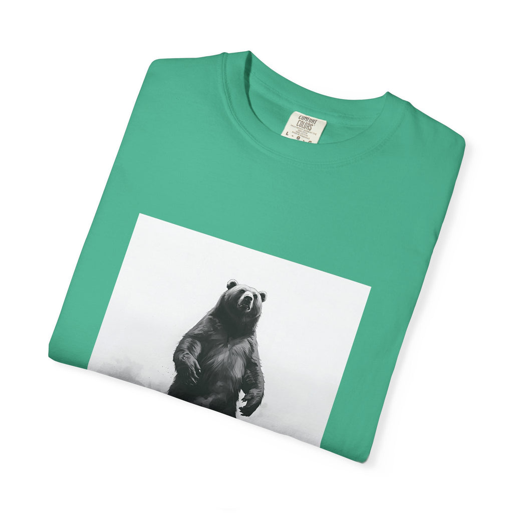 Bear Mountain Snow Unisex Garment-Dyed T-shirt