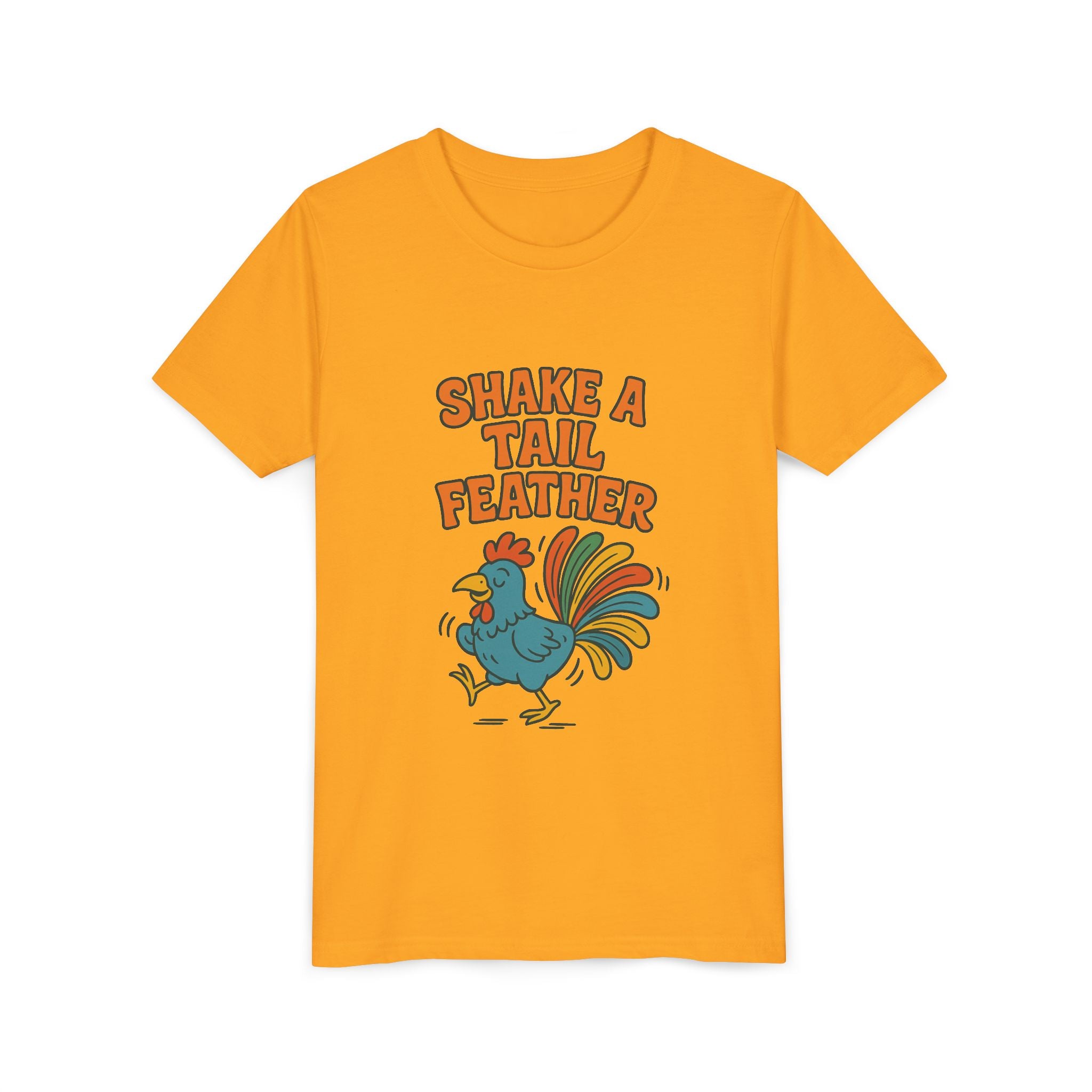 Shake A Tail Feather Youth Short Sleeve Tee