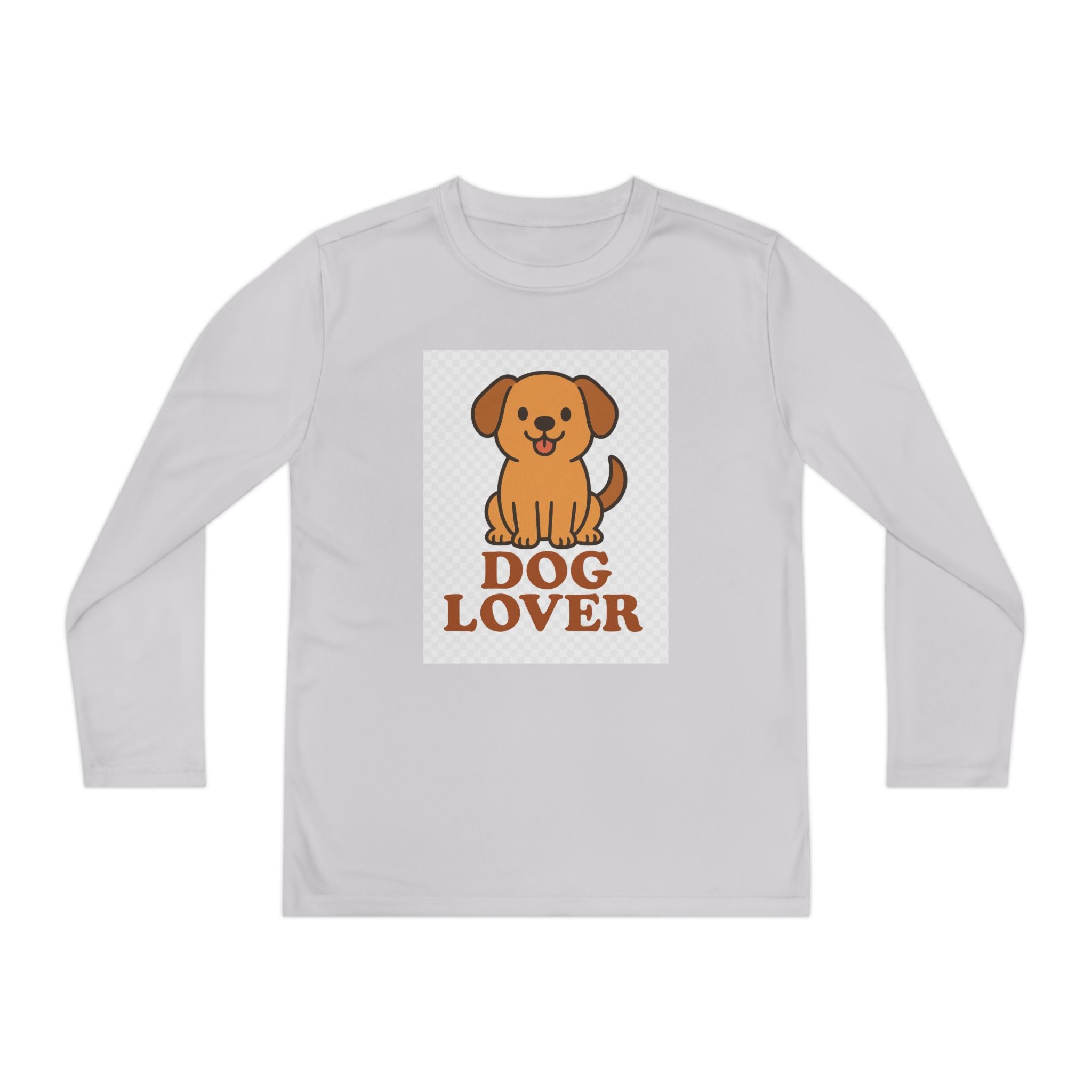 Dog Lover Youth Long Sleeve Competitor Tee