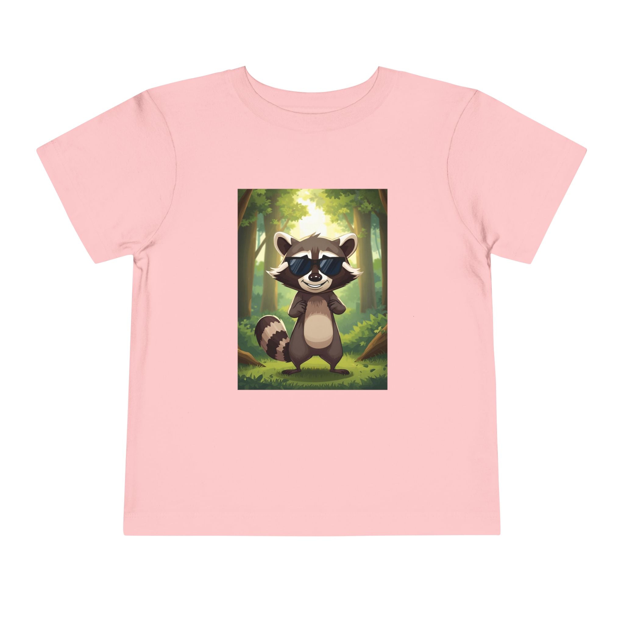 Raccoon Toddler Short Sleeve Tee