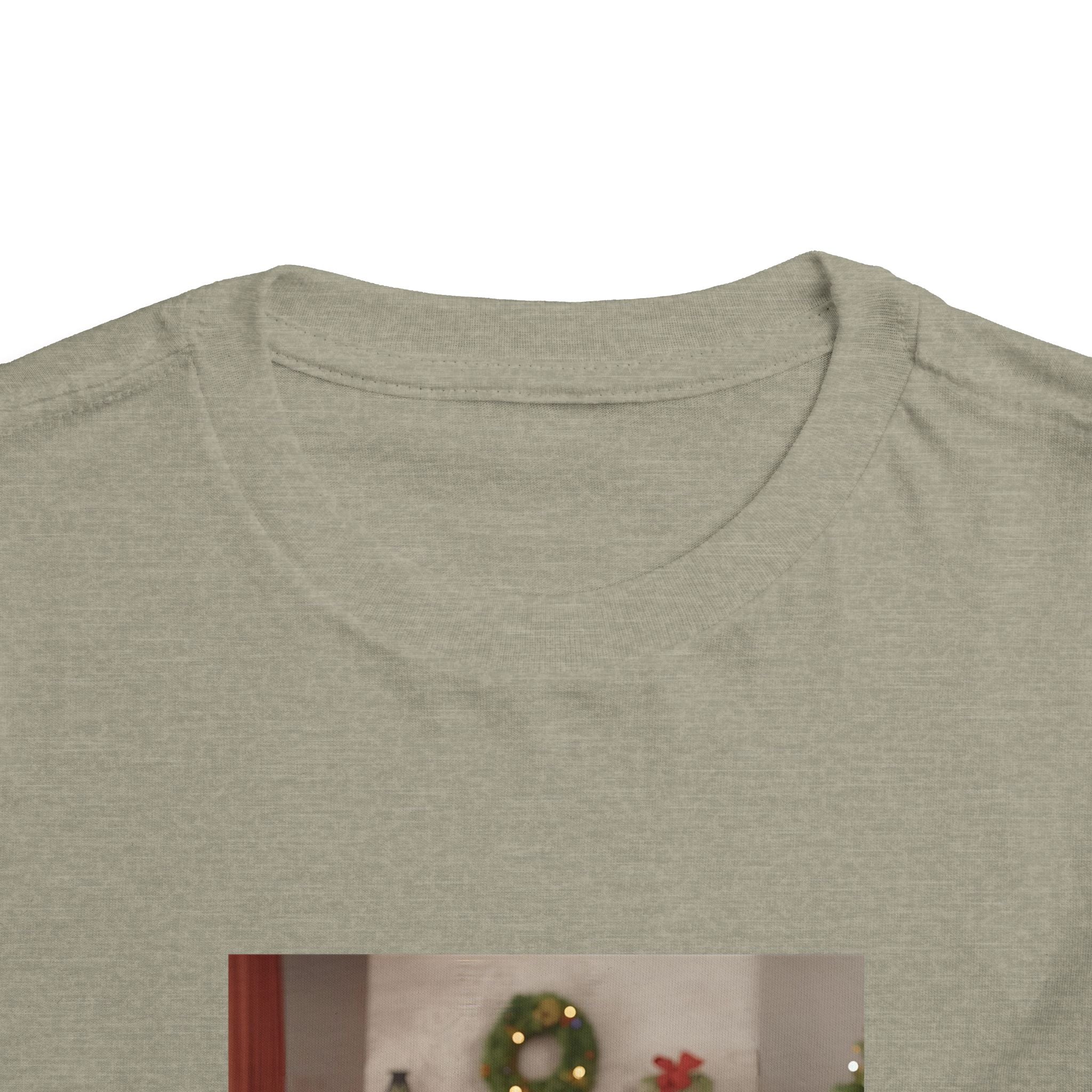 Cute Christmas Festive Puppy Toddler Tee, Cute Dog Christmas Shirt, Kids Holiday Clothing, Animal Lover Gift, Birthday Outfit