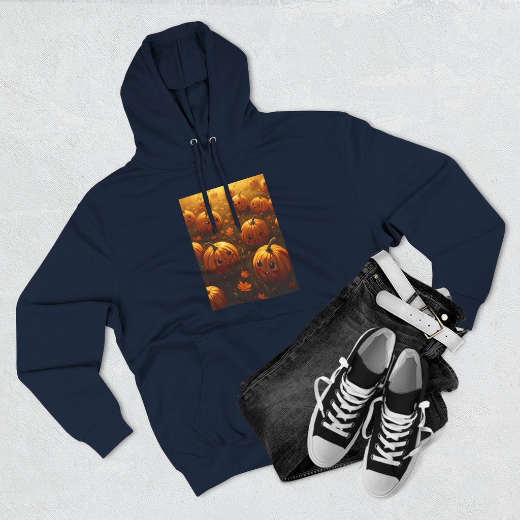 Cozy Pumpkin Hoodie, Fall Apparel, Halloween Gift, Pumpkin Patch Sweater, Autumn Clothing, Seasonal Style