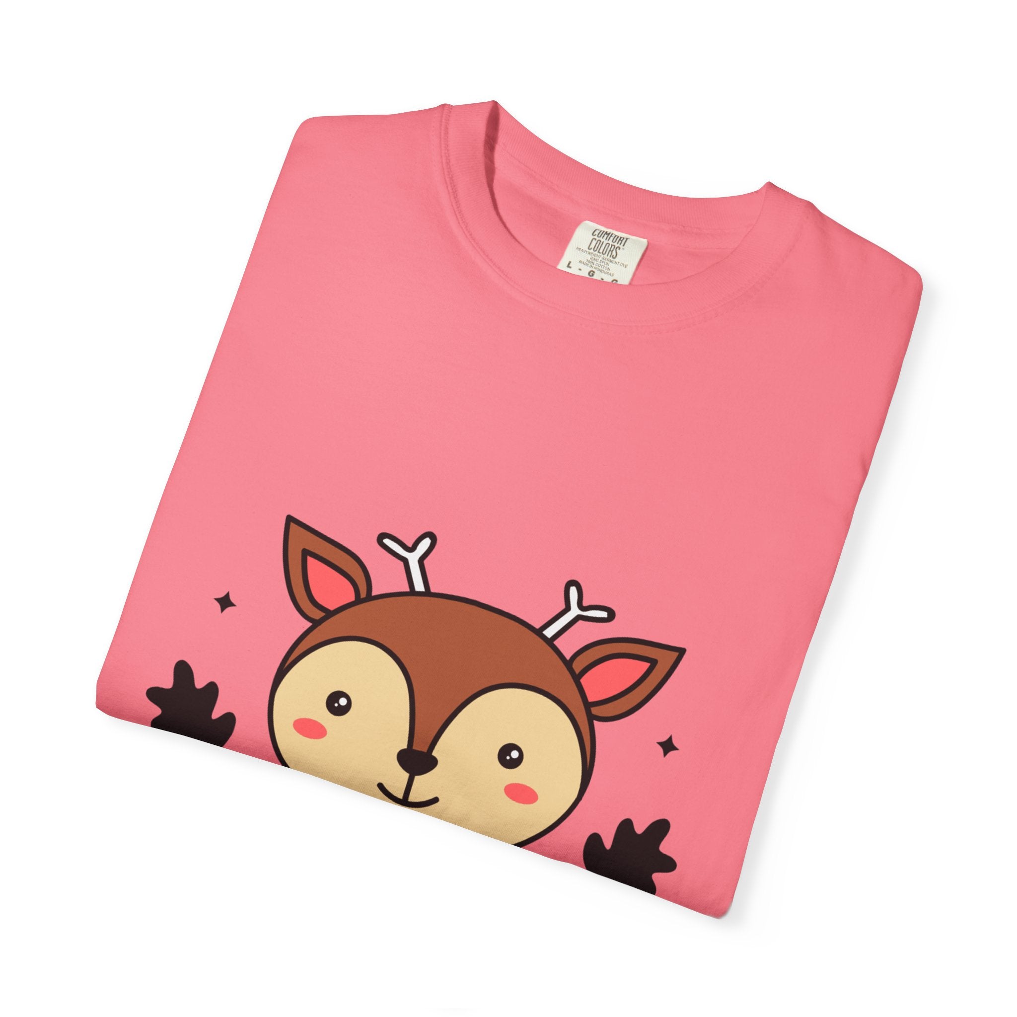 Cute Animal Graphic T-Shirt, Oh Deer Tee, Gift for Animal Lovers, Funny Shirt for Family, Casual Wear, Unisex Fashion