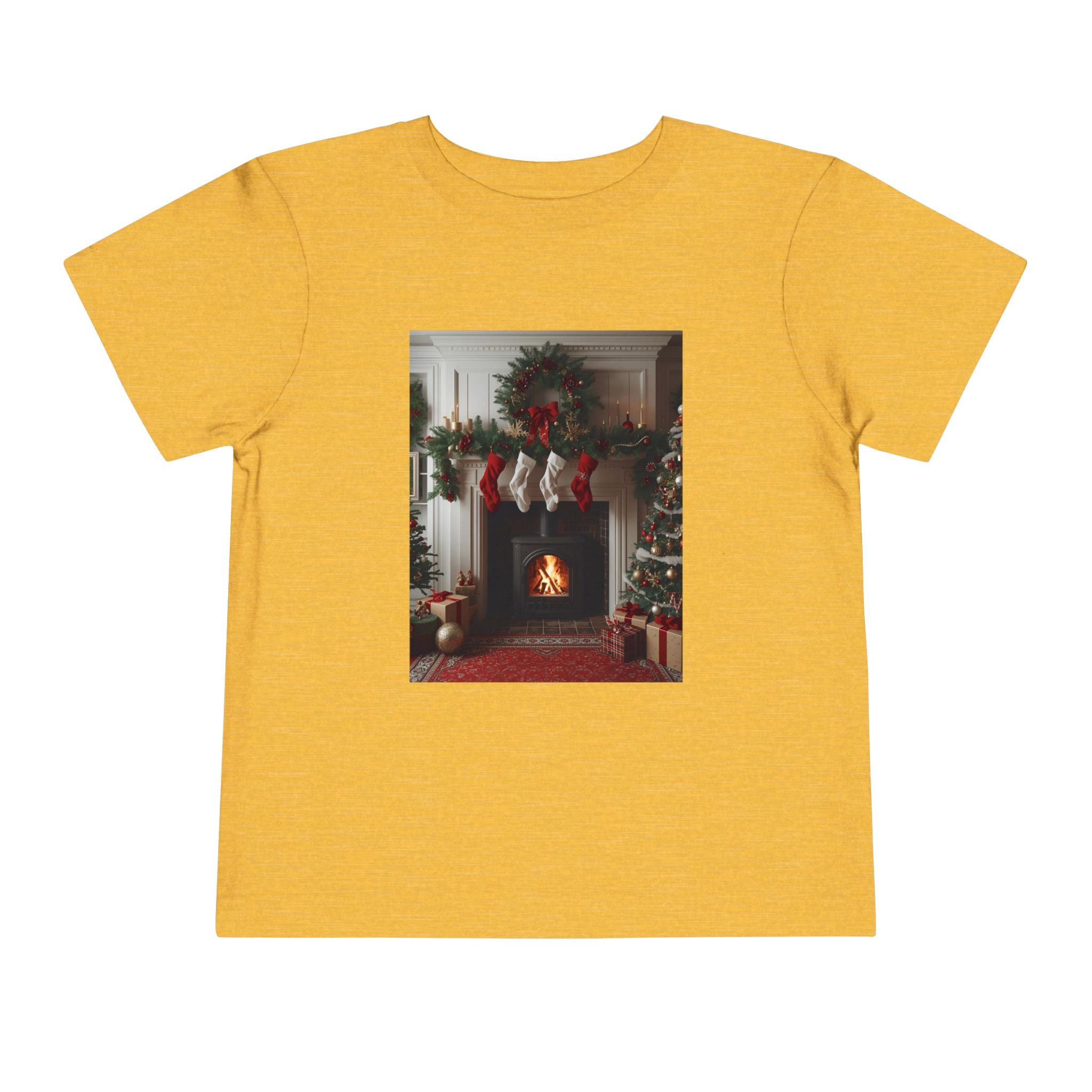 Cozy Christmas Toddler Tee, Holiday Kids Shirt, Cute Winter Tee, Toddler Christmas Outfit, Festive Short Sleeve Shirt